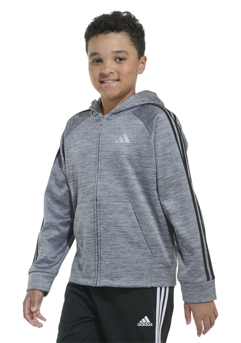Boys 8-20 Long Sleeve Full Zip Game & Go Jacket (Extended Size)