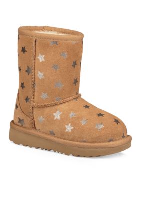 UGG Classic Short II Stars Boot Toddler Girls belk