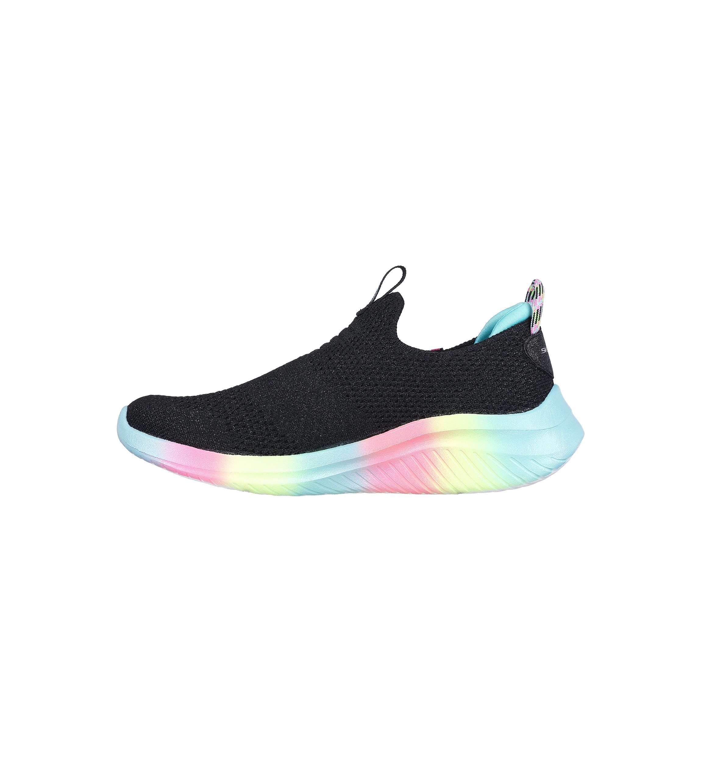 Youth Girls Ultra Flex 3.0 Sneakers - Color Joy