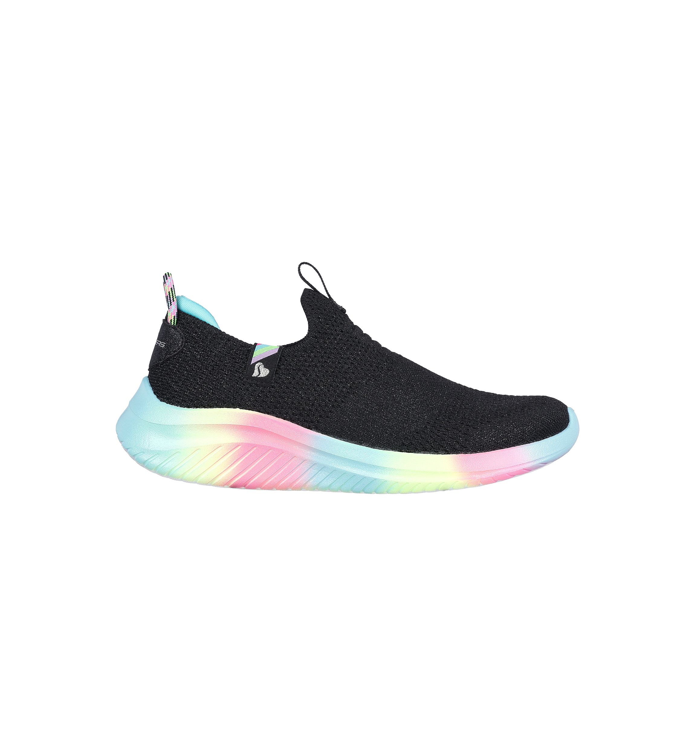 Youth Girls Ultra Flex 3.0 Sneakers - Color Joy