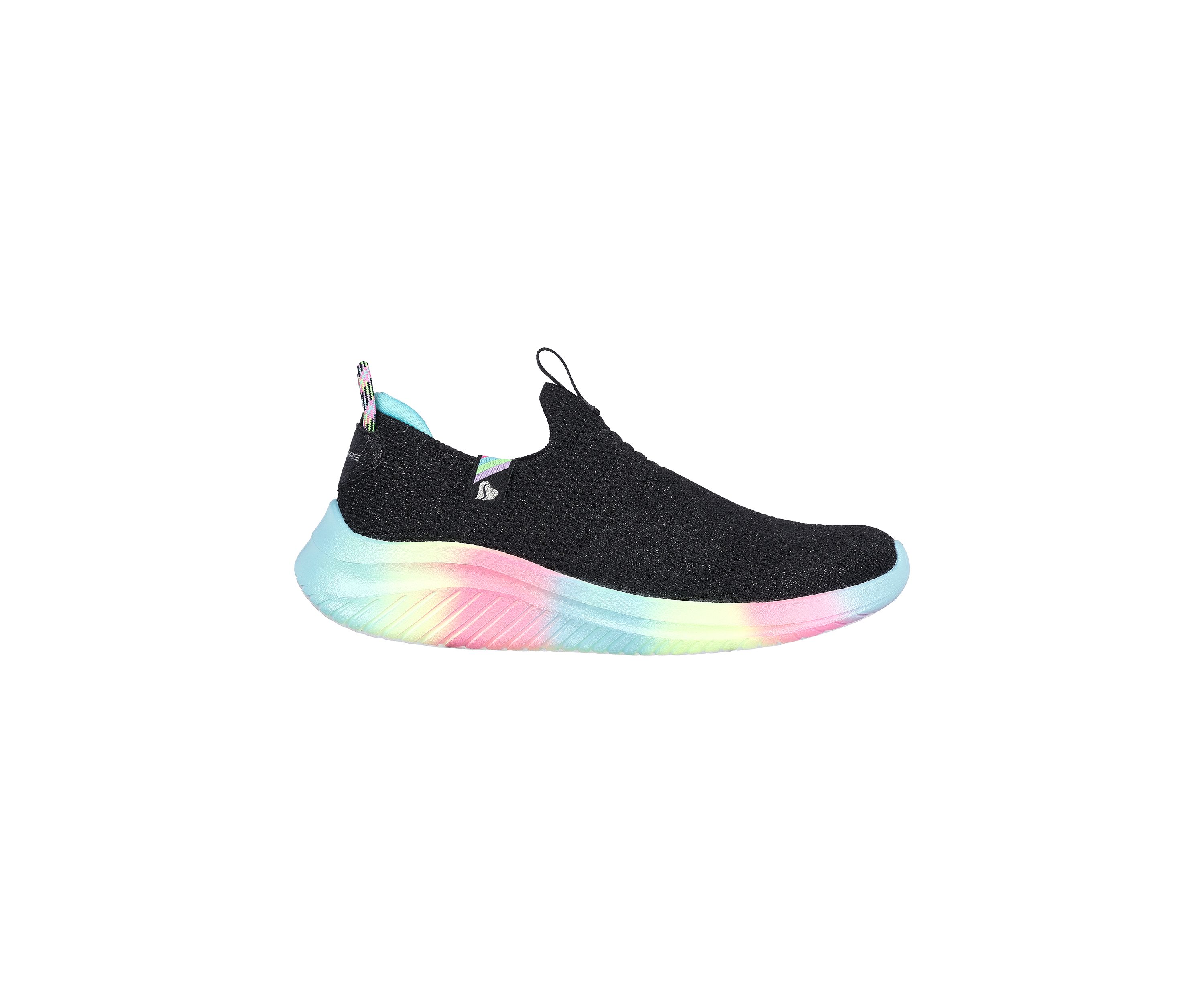 Youth Girls Ultra Flex 3.0 Sneakers - Color Joy
