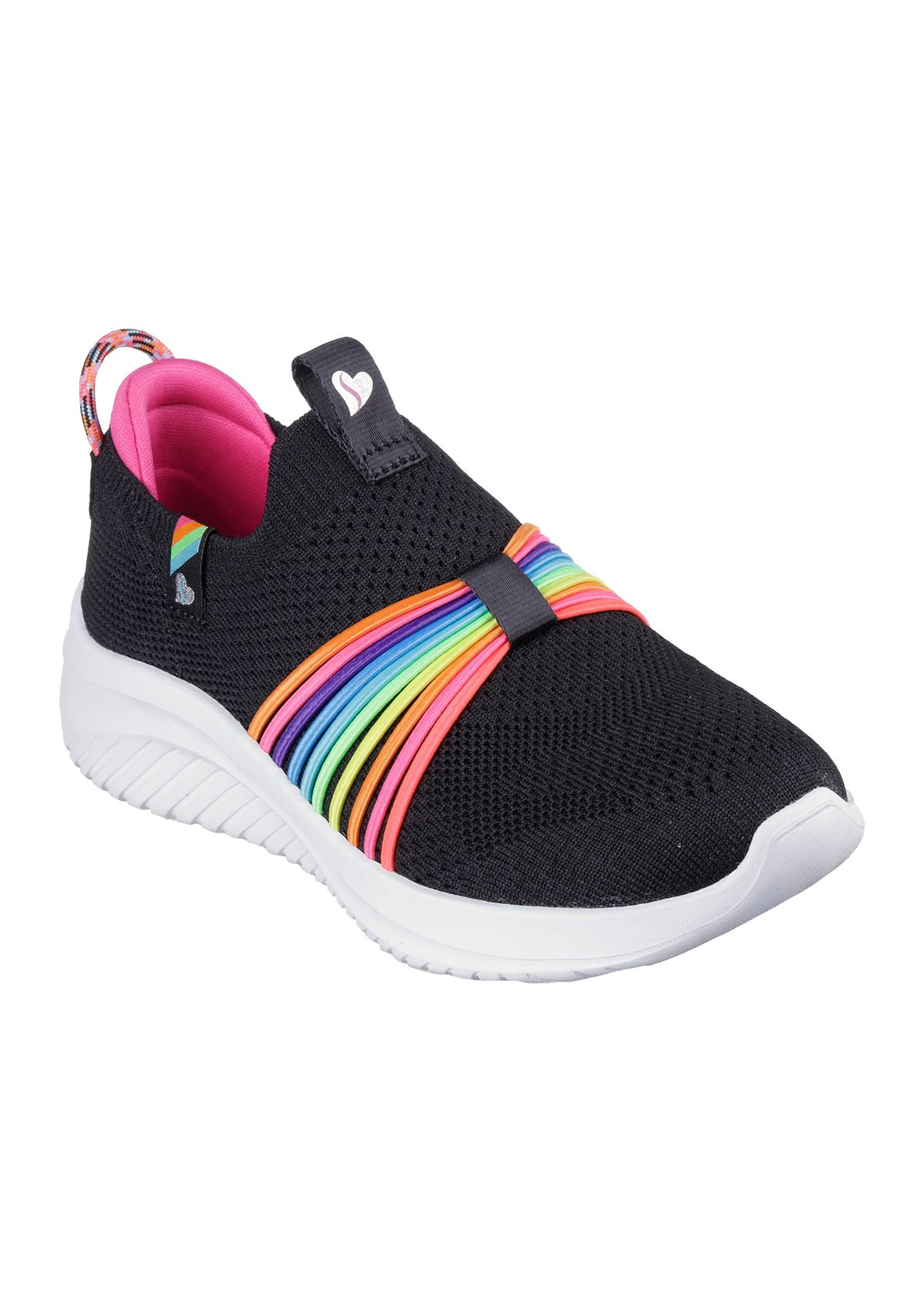 Big Kid Girls Ultra Flex 3.0 Sneakers - Rainbow Speed