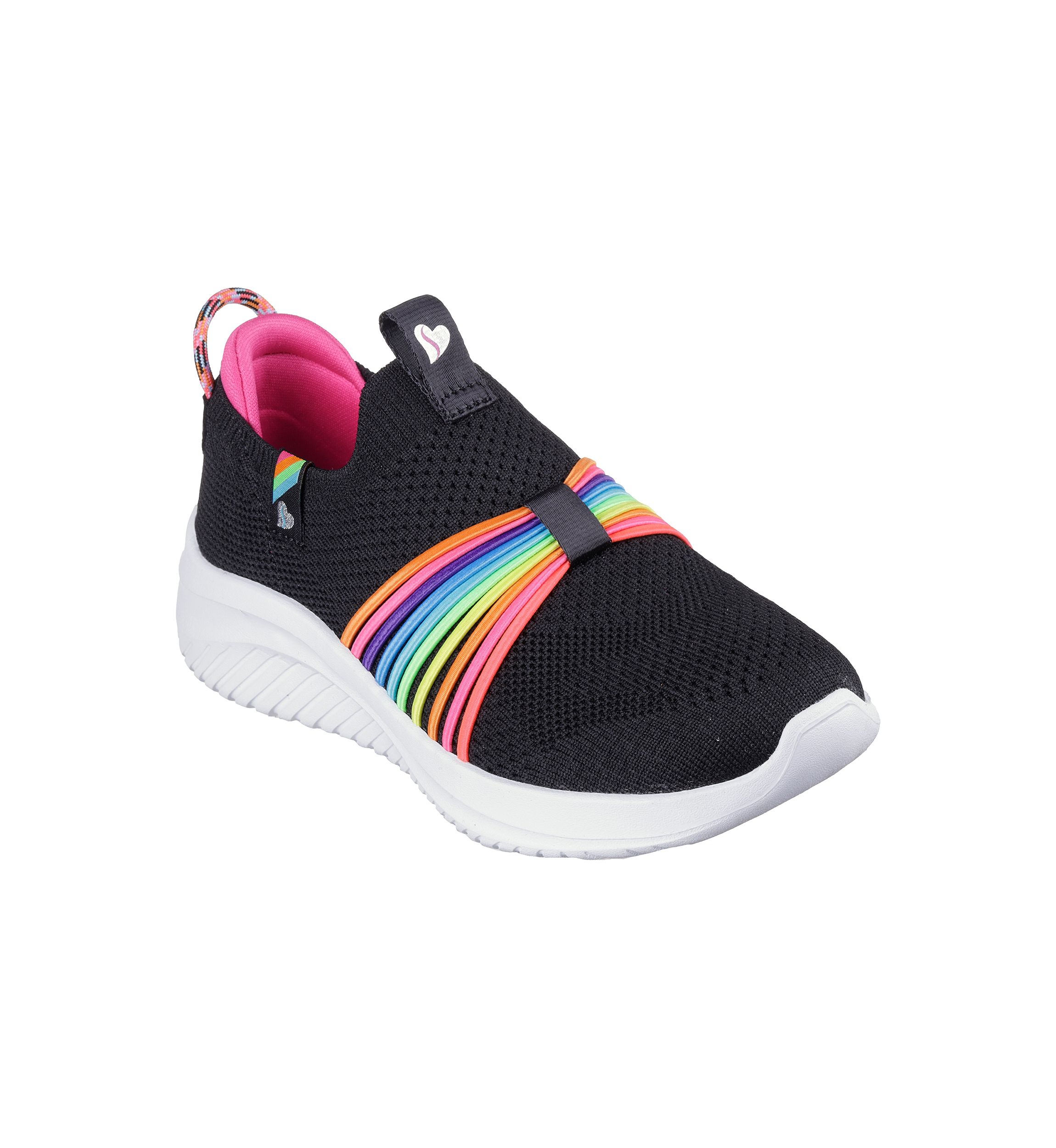 Big Kid Girls Ultra Flex 3.0 Sneakers - Rainbow Speed