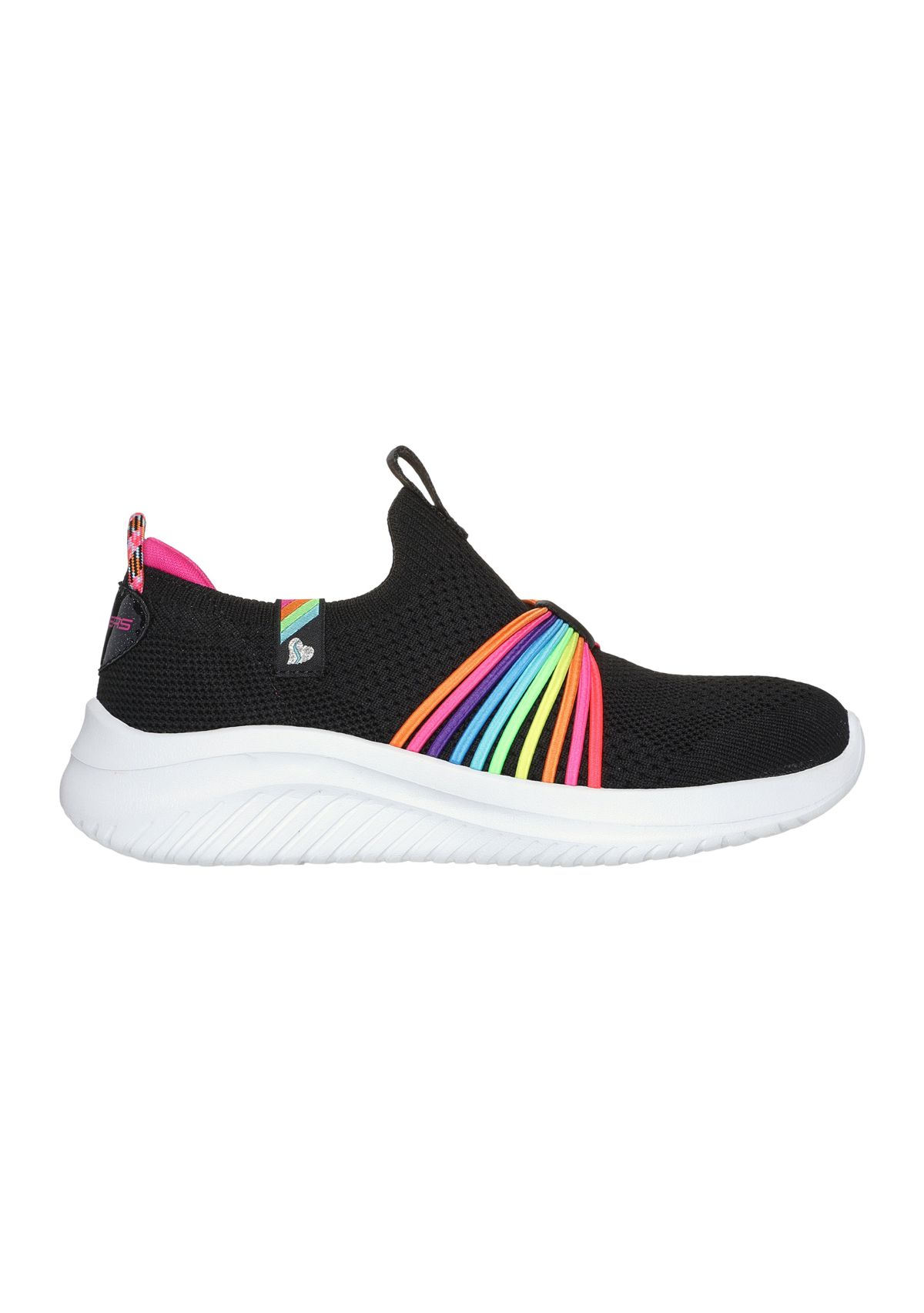 Big Kid Girls Ultra Flex 3.0 Sneakers - Rainbow Speed