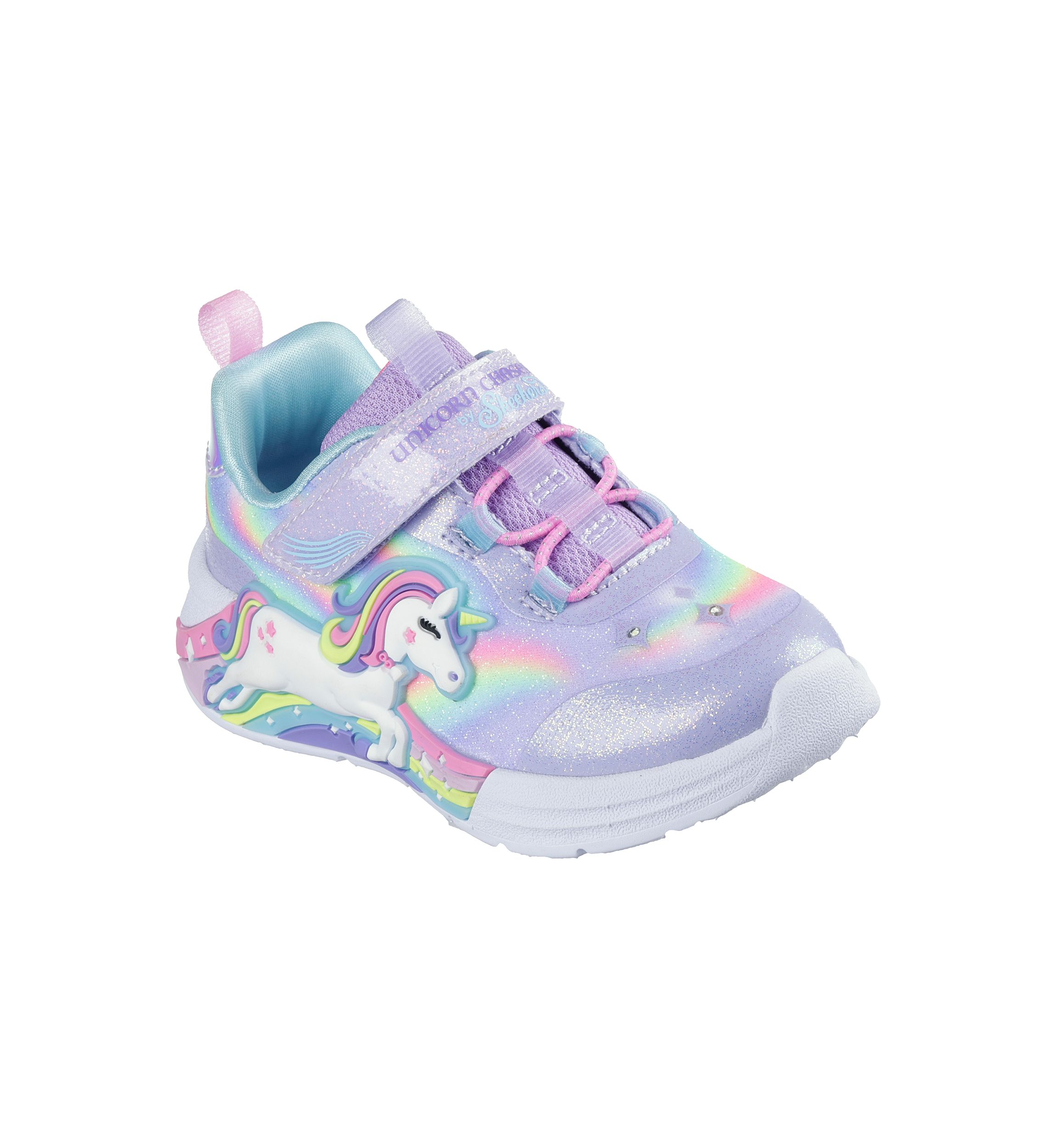 Toddler Girls S-Lights: Unicorn Chaser Sneakers