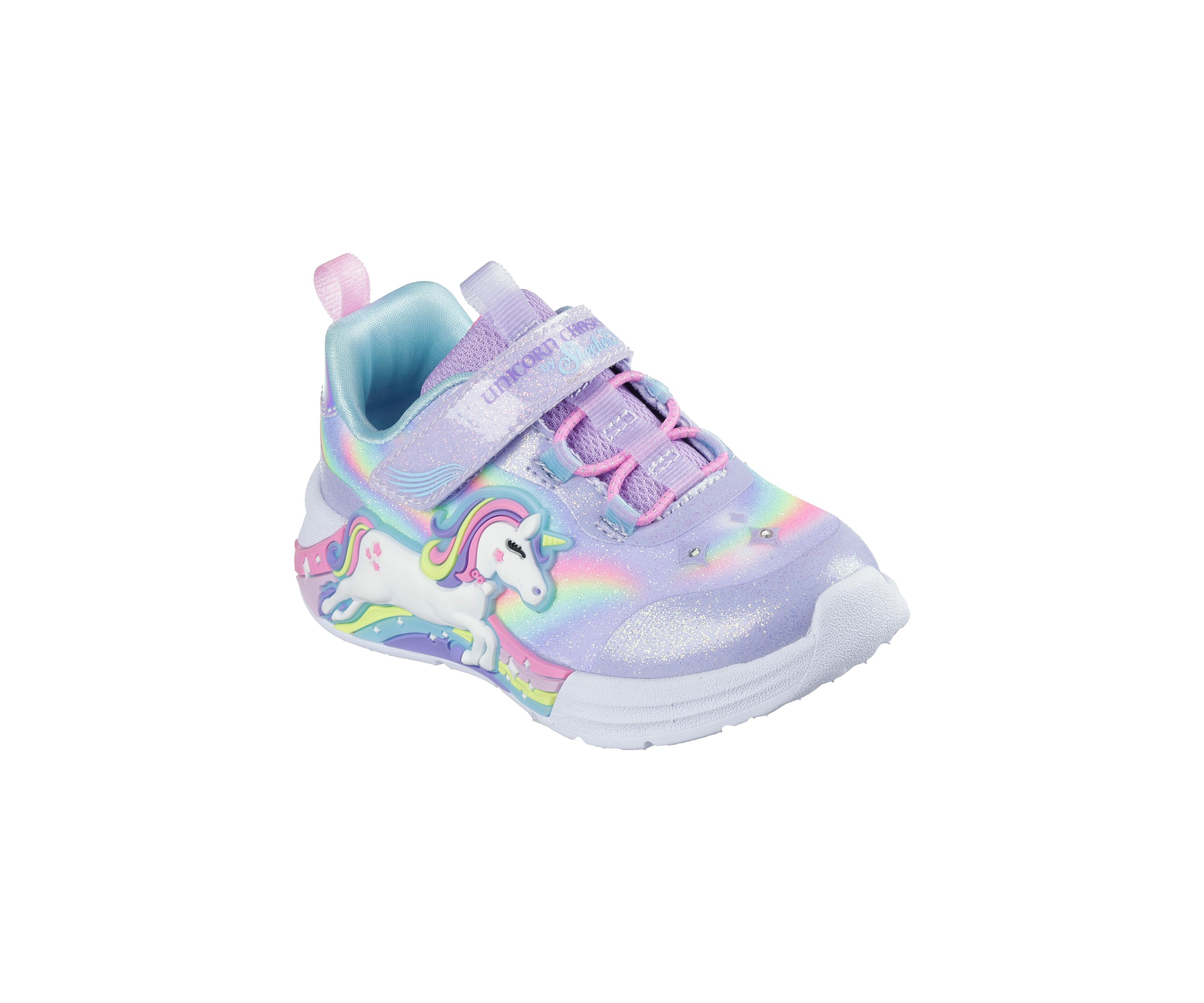 Toddler Girls S-Lights: Unicorn Chaser Sneakers