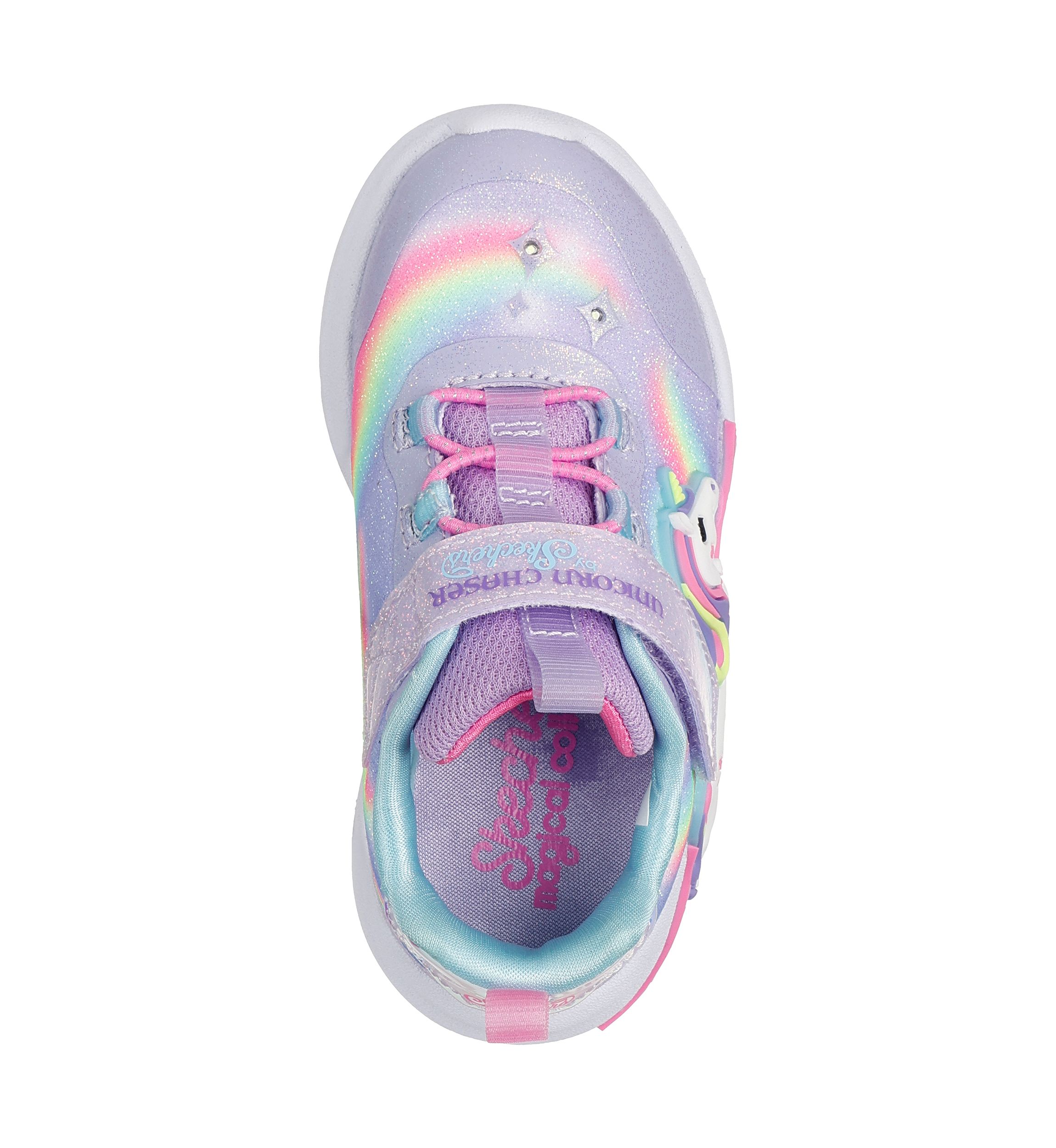 Toddler Girls S-Lights: Unicorn Chaser Sneakers
