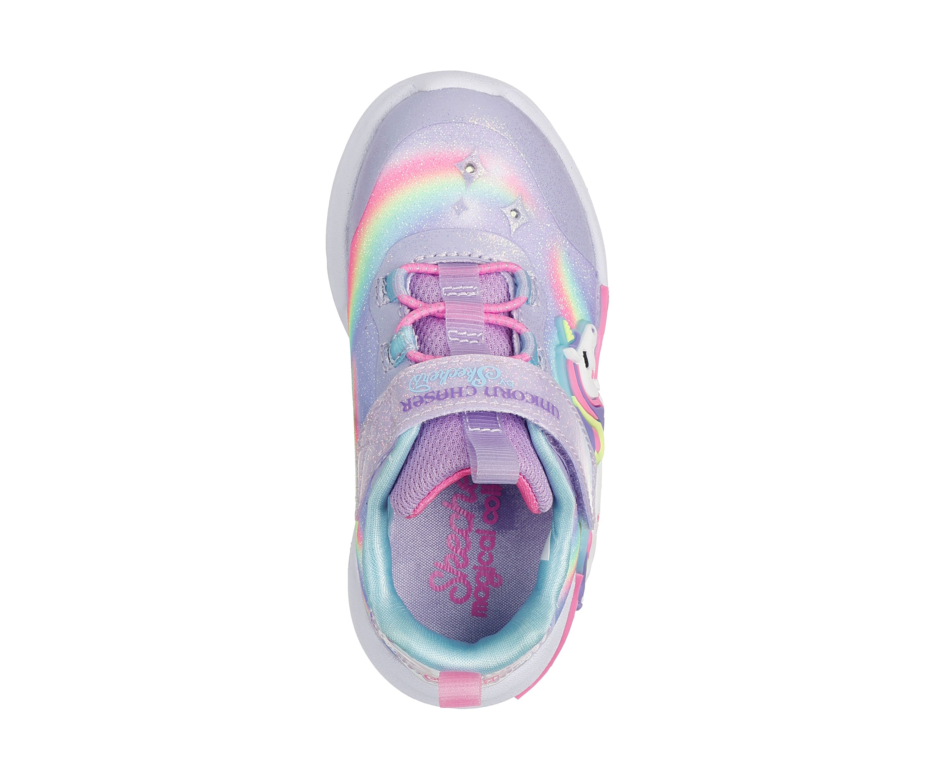 Toddler Girls S-Lights: Unicorn Chaser Sneakers