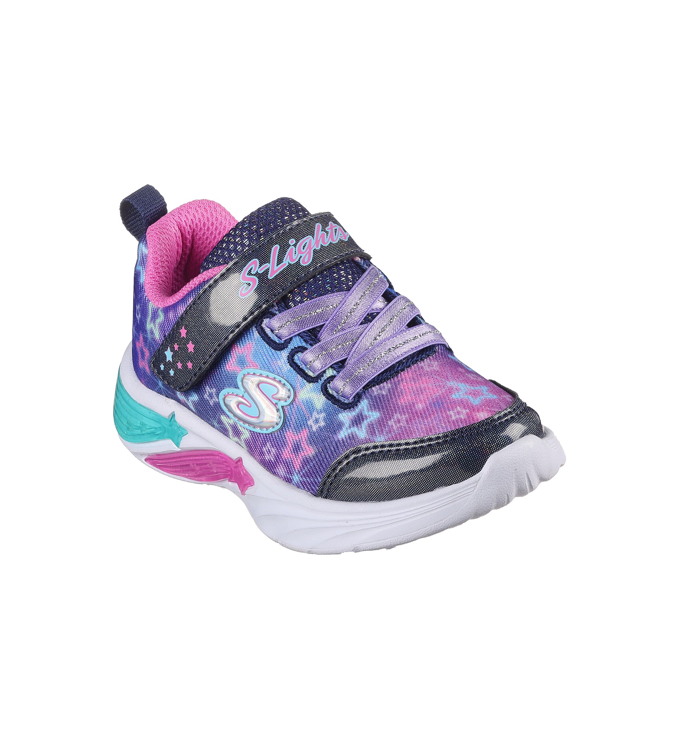 Toddler Girls S-Lights® Sneakers - Star Sparks 