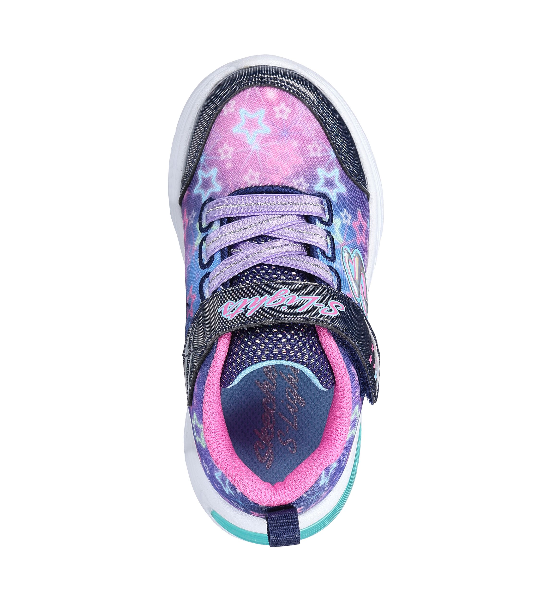 Toddler Girls S-Lights® Sneakers - Star Sparks 