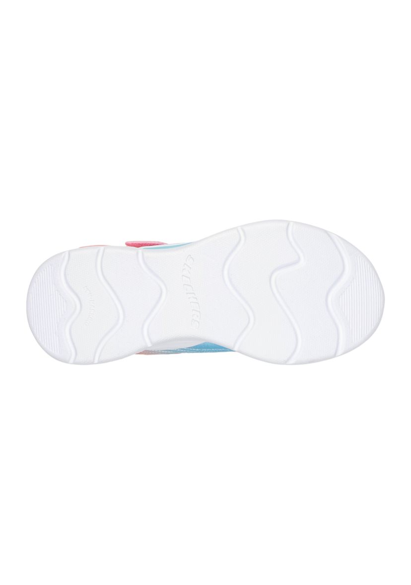Youth Girls S-Lights® Ombré Express Sneakers: Wavy Beams