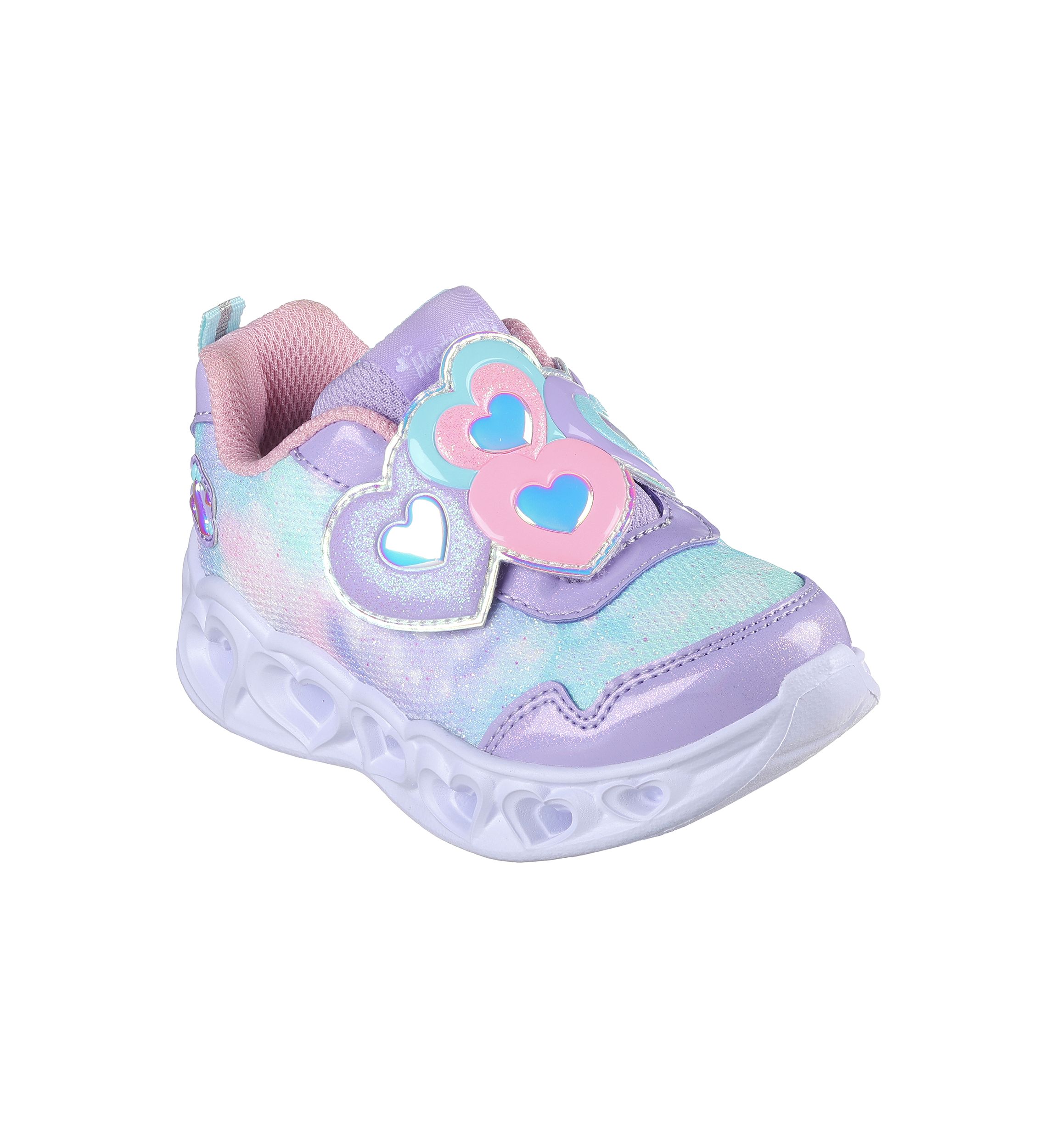 Toddler Girls Heart Lights® Sneakers - Lovin Reflection