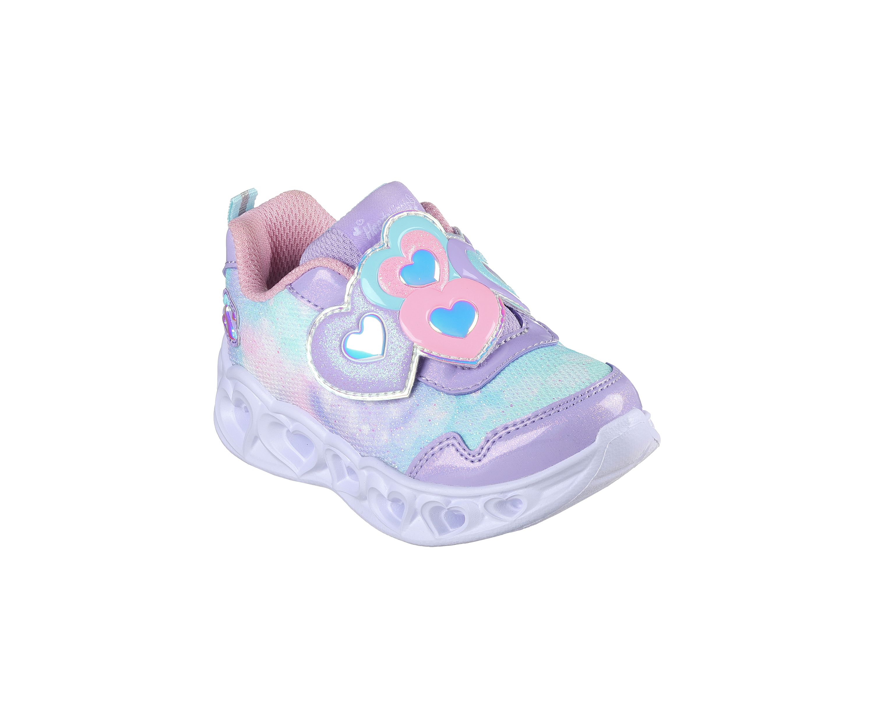 Toddler Girls Heart Lights® Sneakers - Lovin Reflection