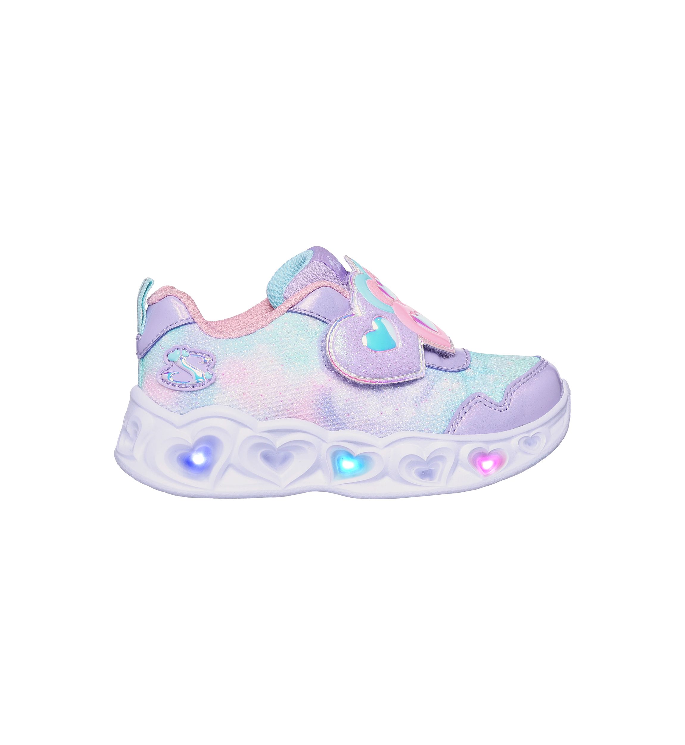 Toddler Girls Heart Lights® Sneakers - Lovin Reflection