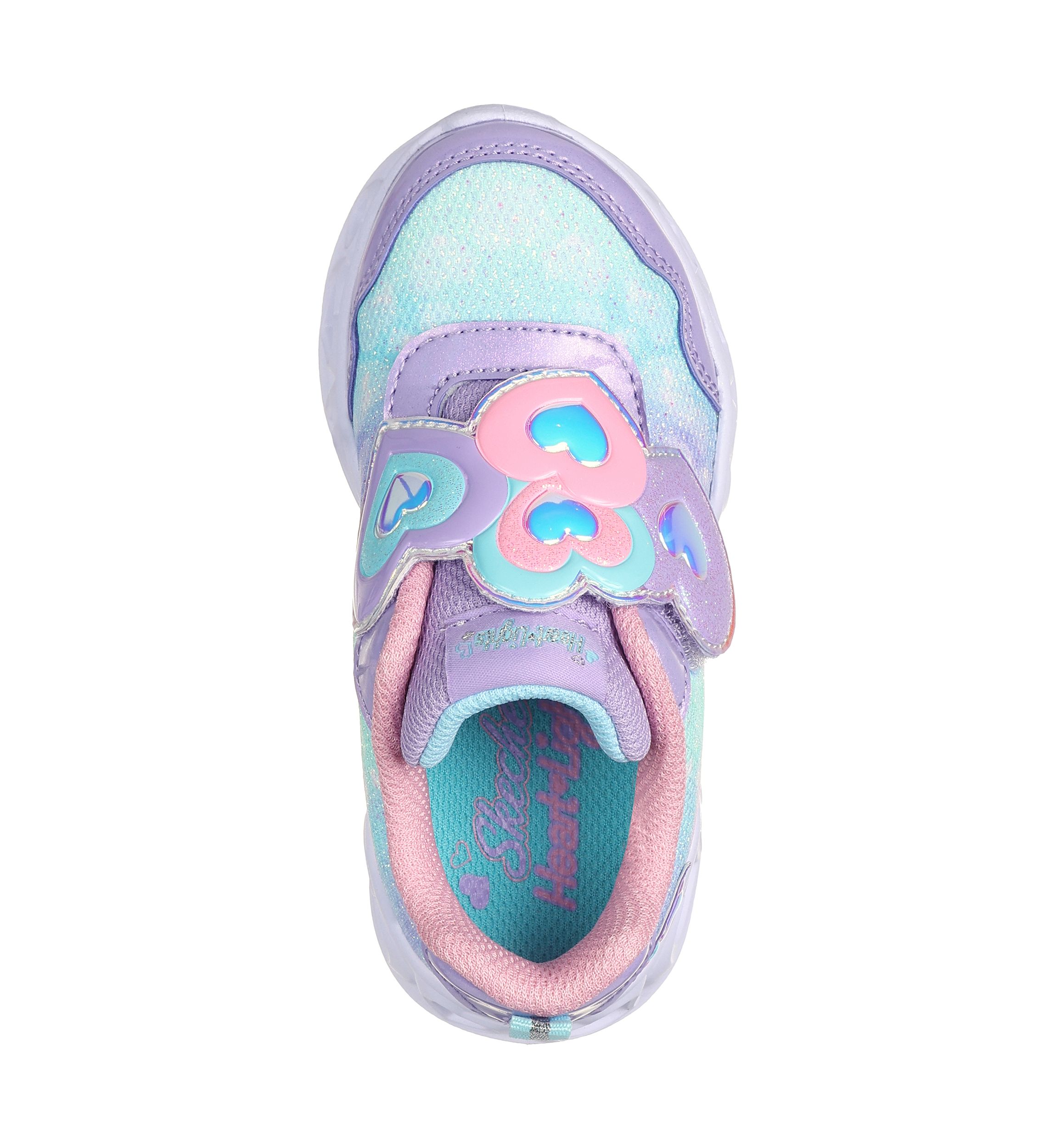 Toddler Girls Heart Lights® Sneakers - Lovin Reflection
