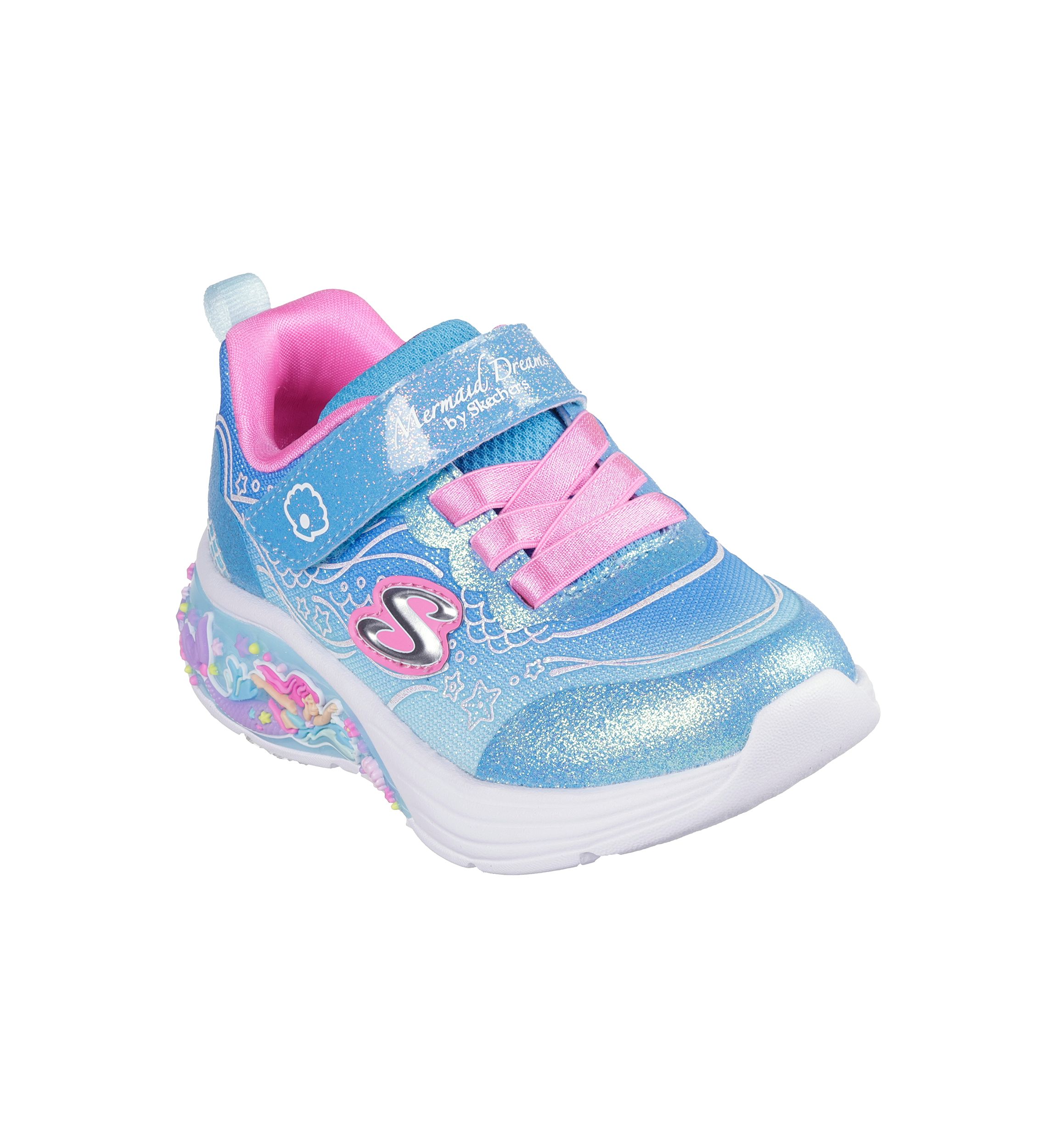 Toddler Girls My Dreamers Sneakers- Lil Mermaid
