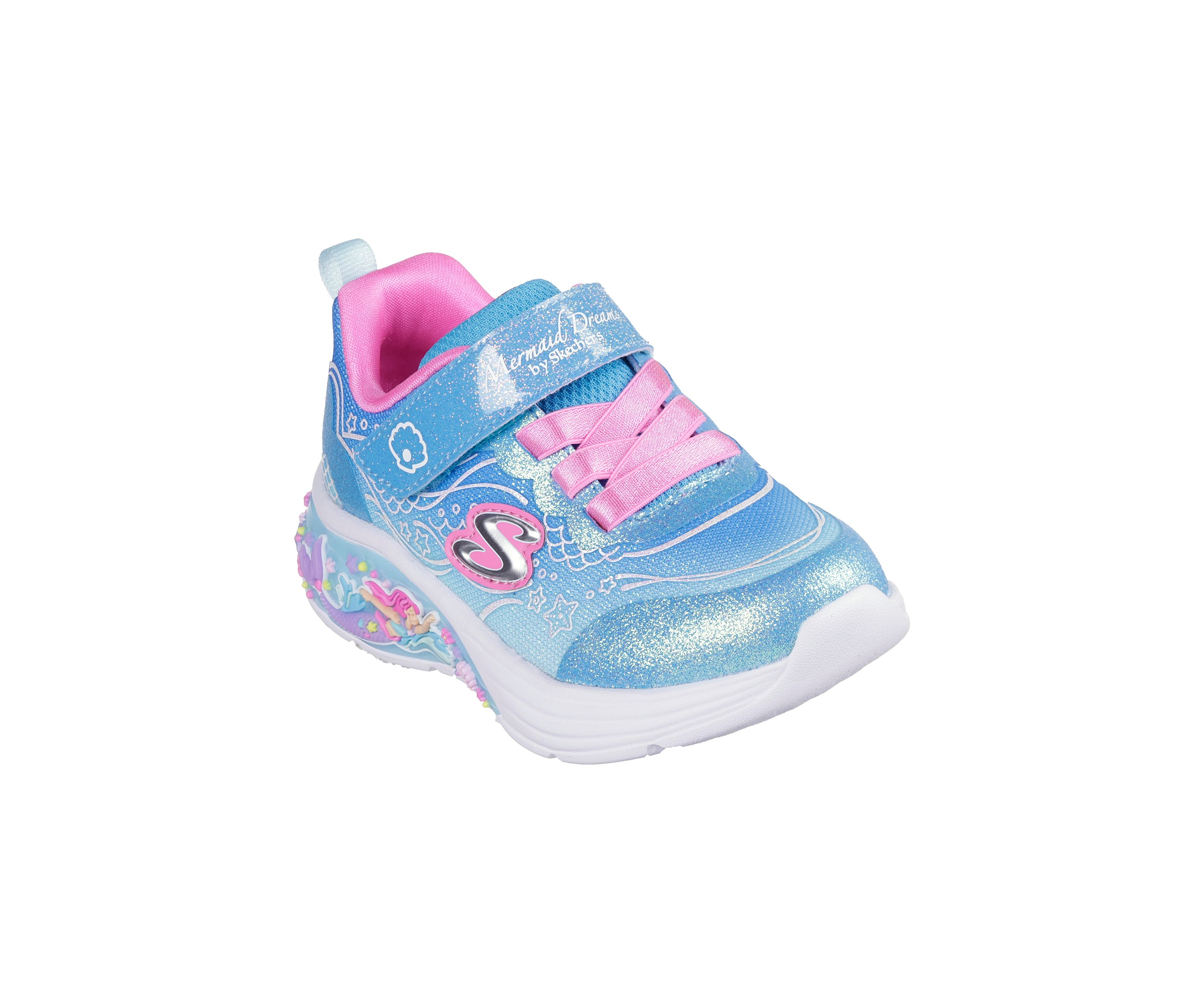 Toddler Girls My Dreamers Sneakers- Lil Mermaid