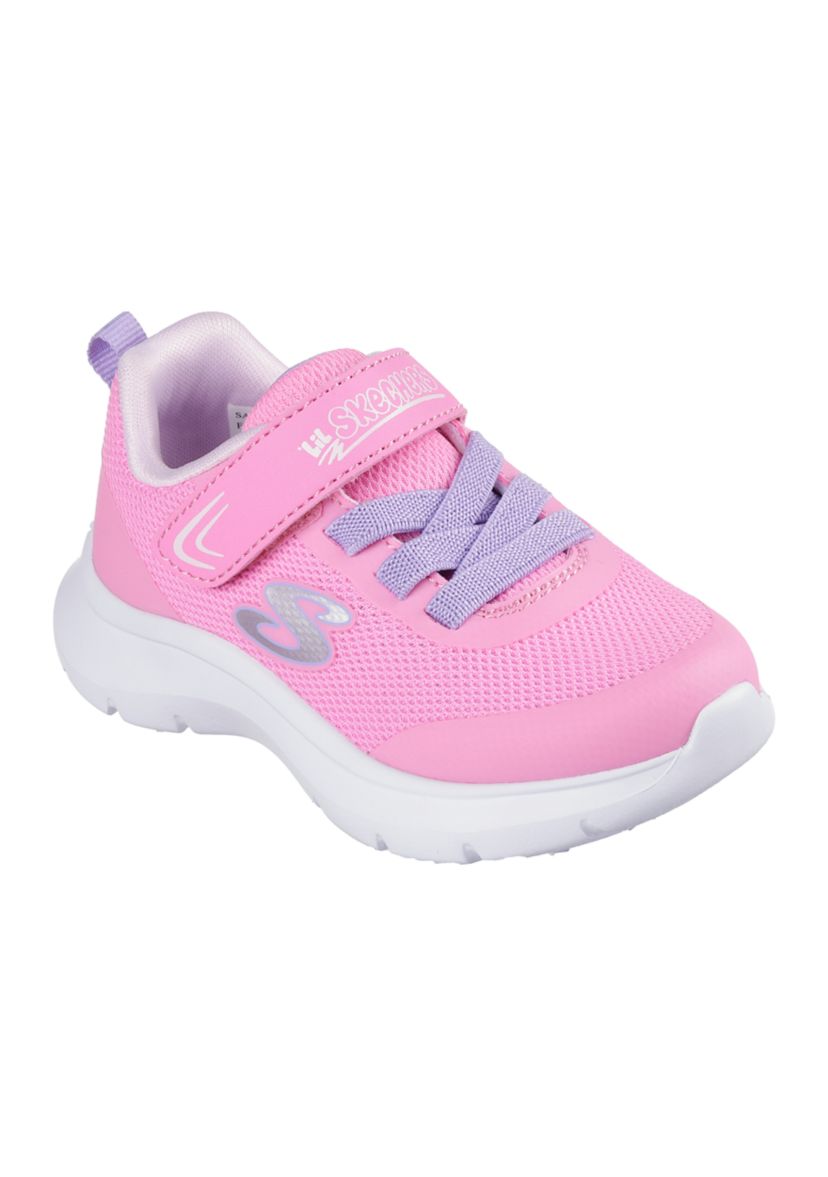 Toddler Girls Skech Fast Sneakers- Playful Wish