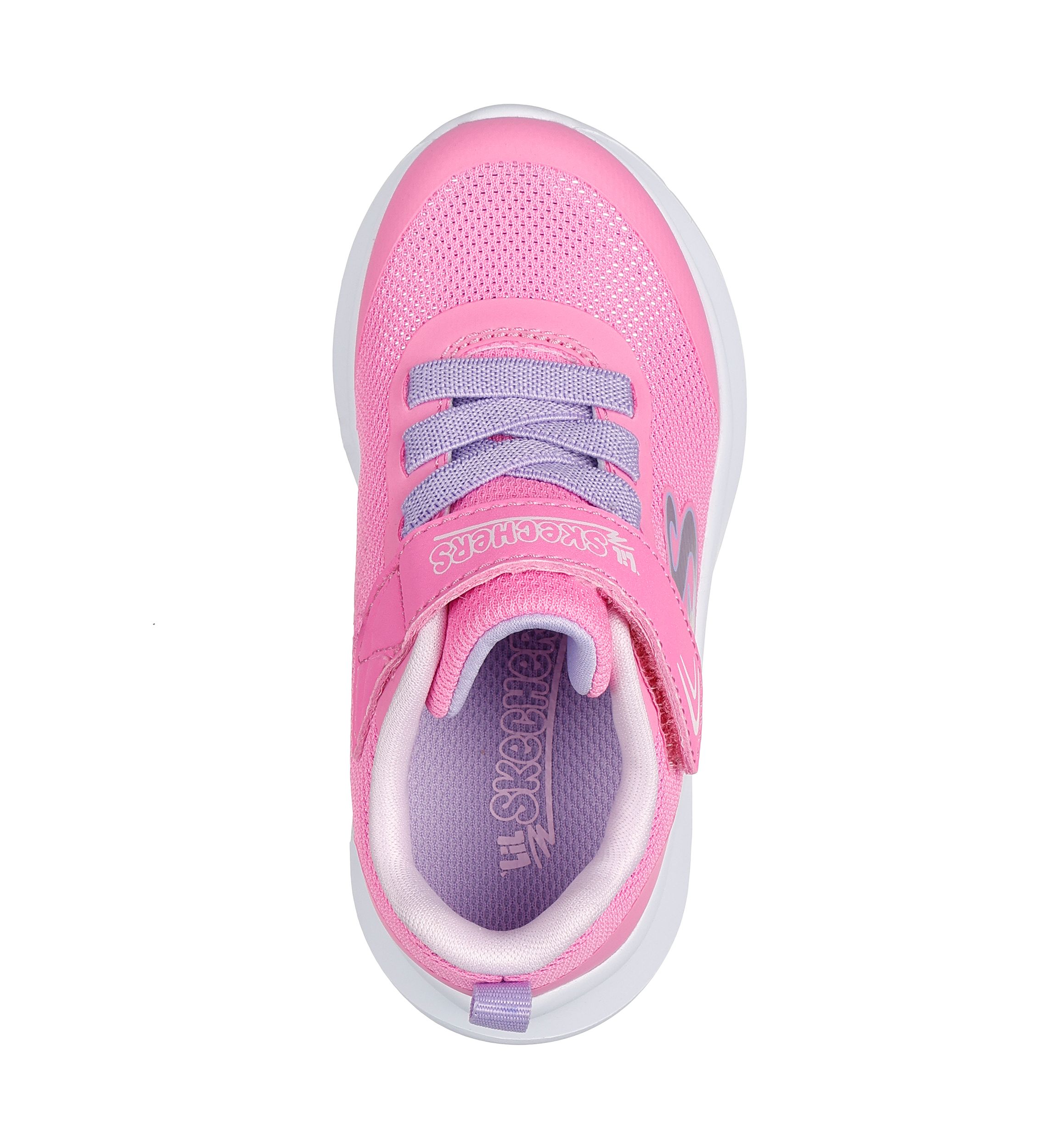 Toddler Girls Skech Fast Sneakers- Playful Wish