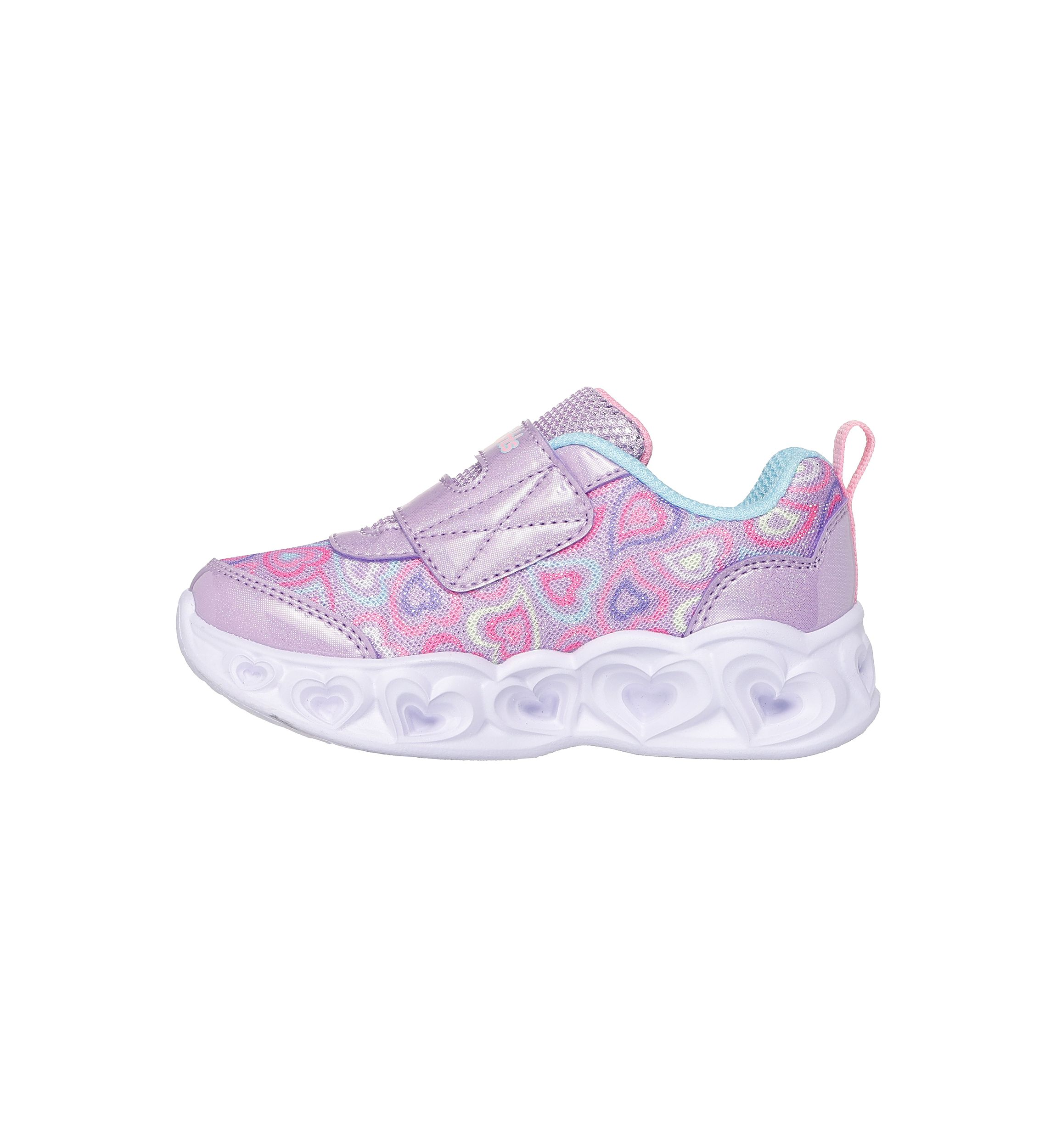 Little Kid Girls Heart Lights Sneakers - Boogie Land