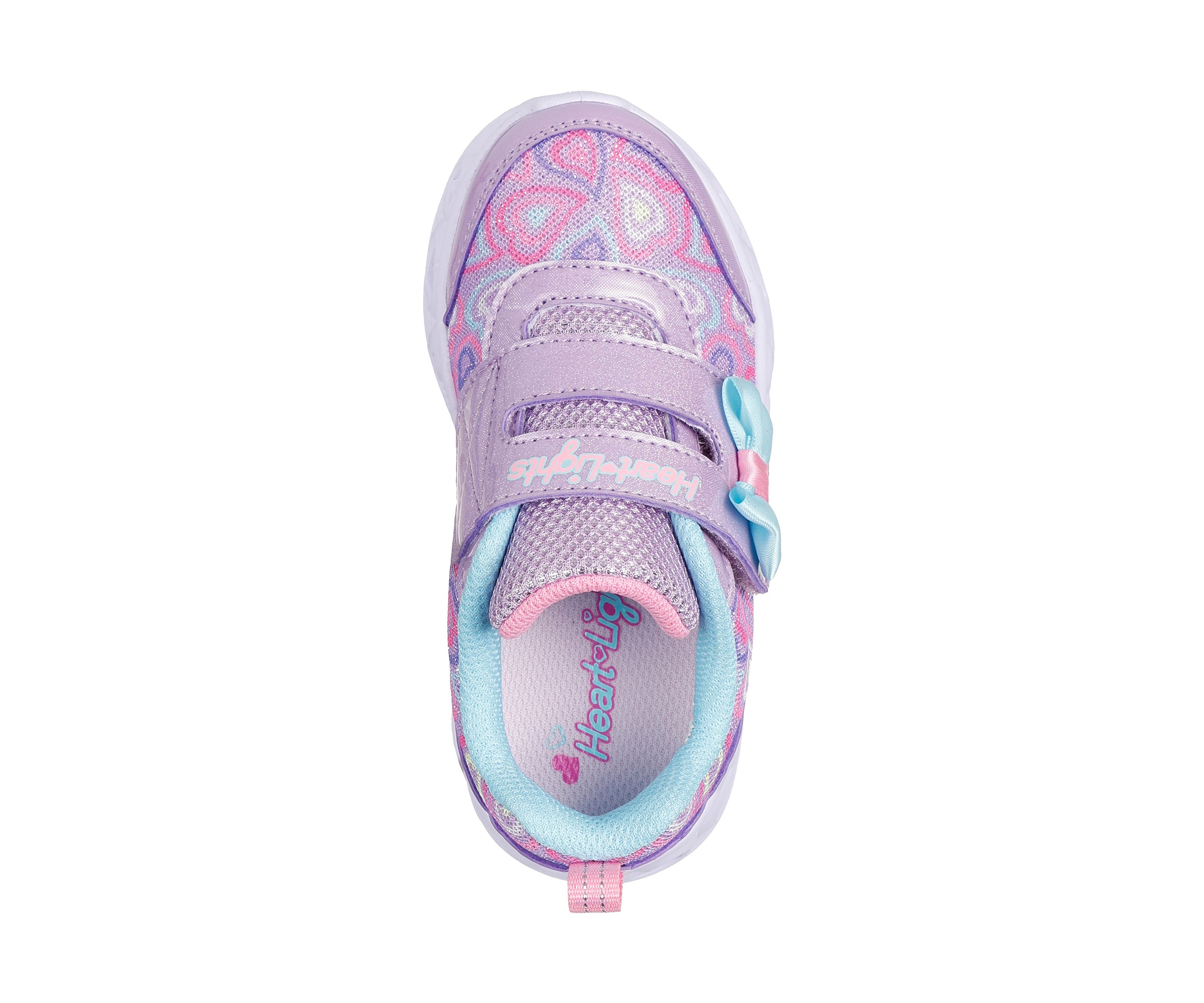 Little Kid Girls Heart Lights Sneakers - Boogie Land