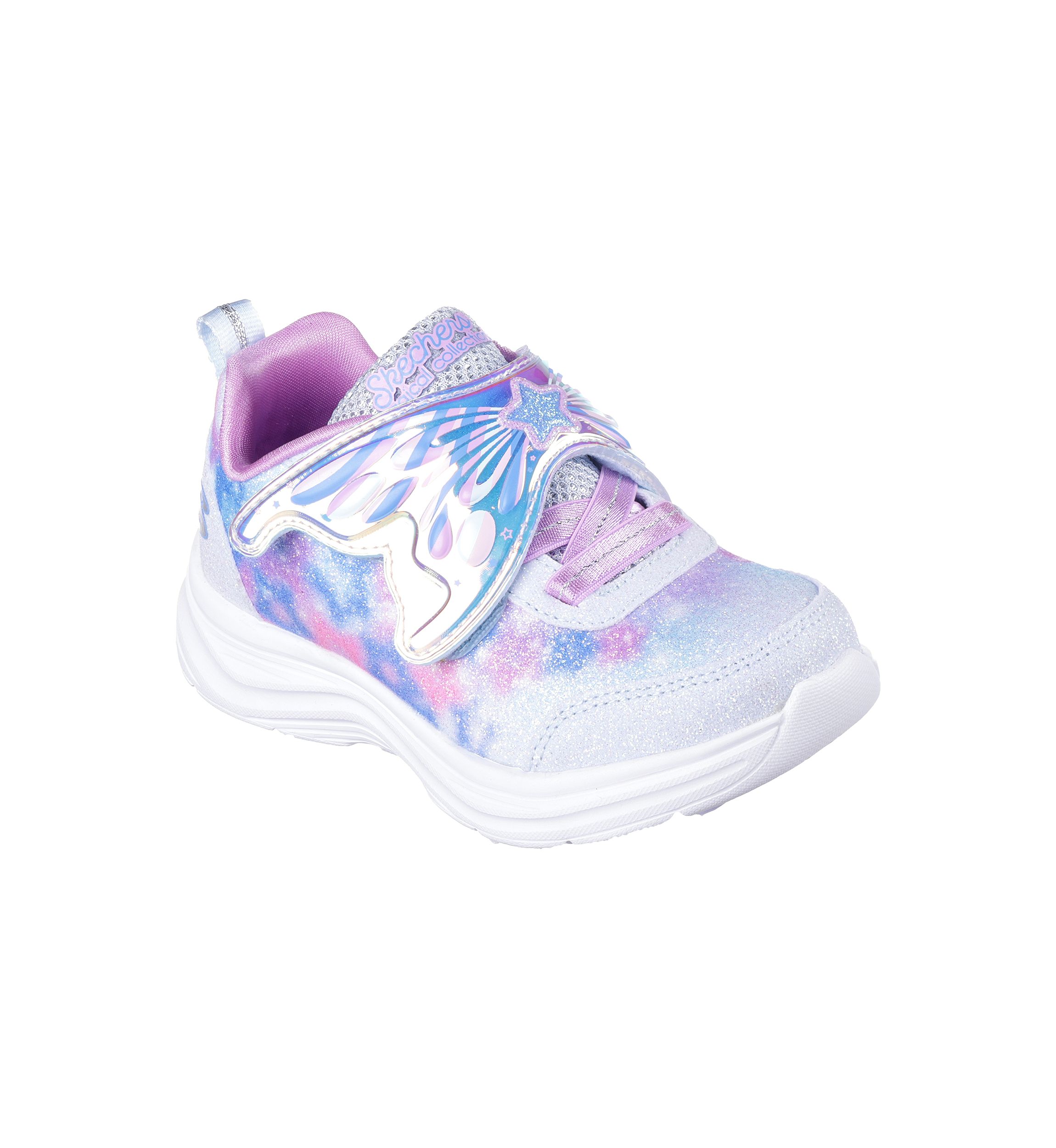  Toddler Girls Glimmer Kicks Sneakers - Magical Wings