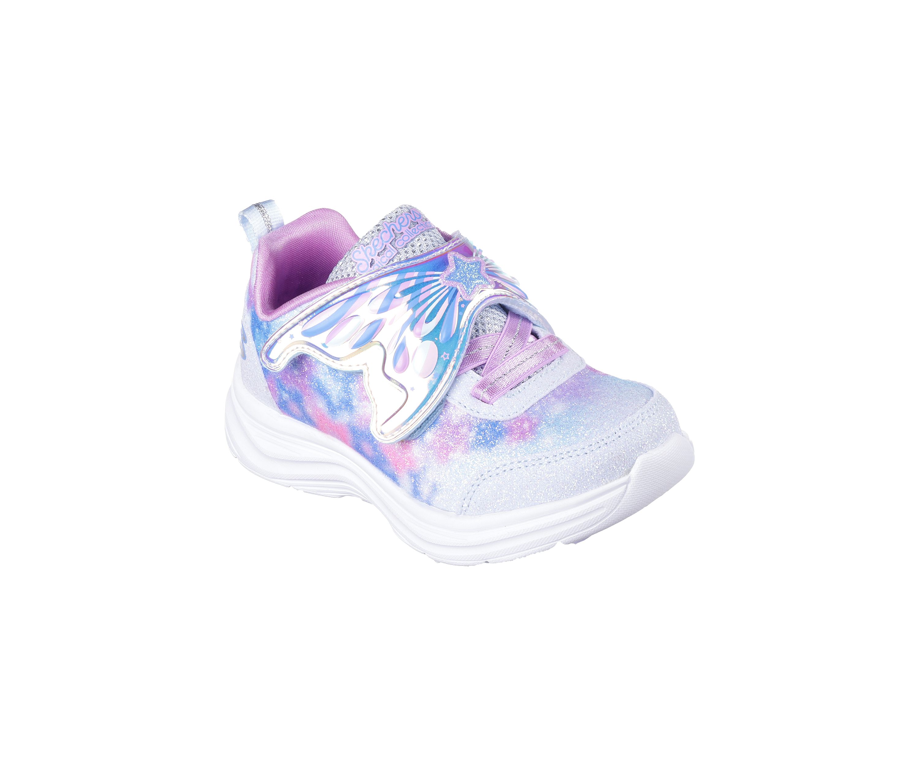 Toddler Girls Glimmer Kicks Sneakers - Magical Wings