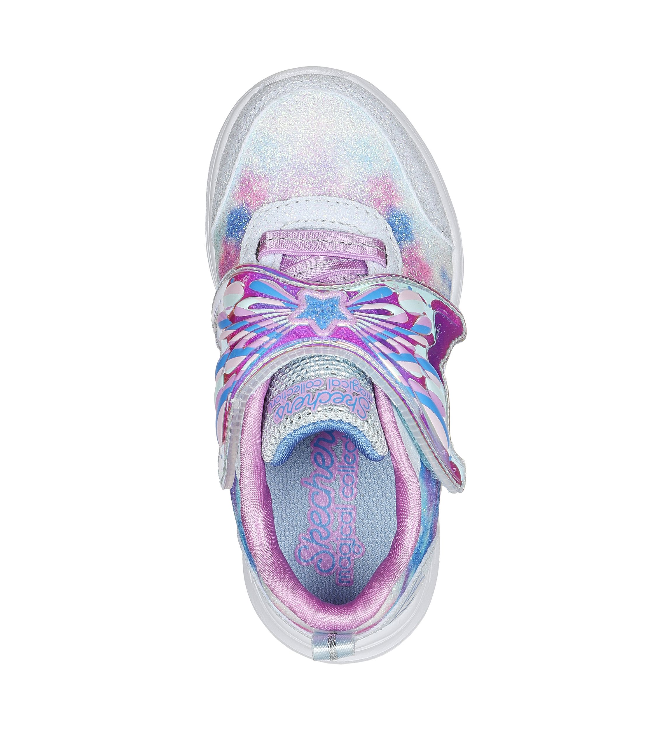  Toddler Girls Glimmer Kicks Sneakers - Magical Wings
