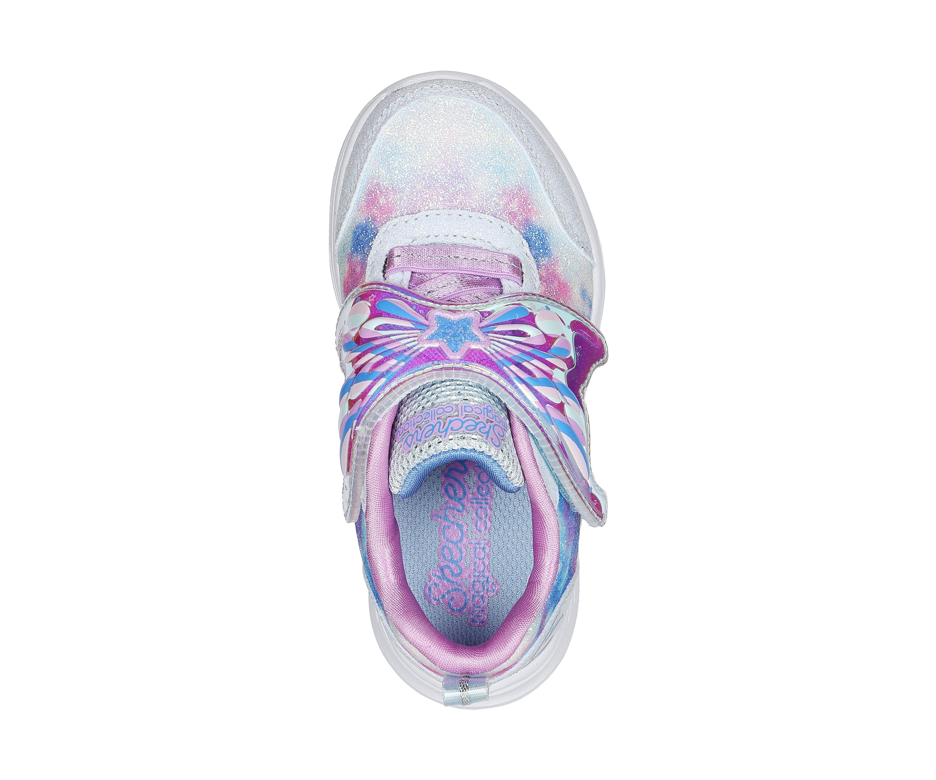  Toddler Girls Glimmer Kicks Sneakers - Magical Wings