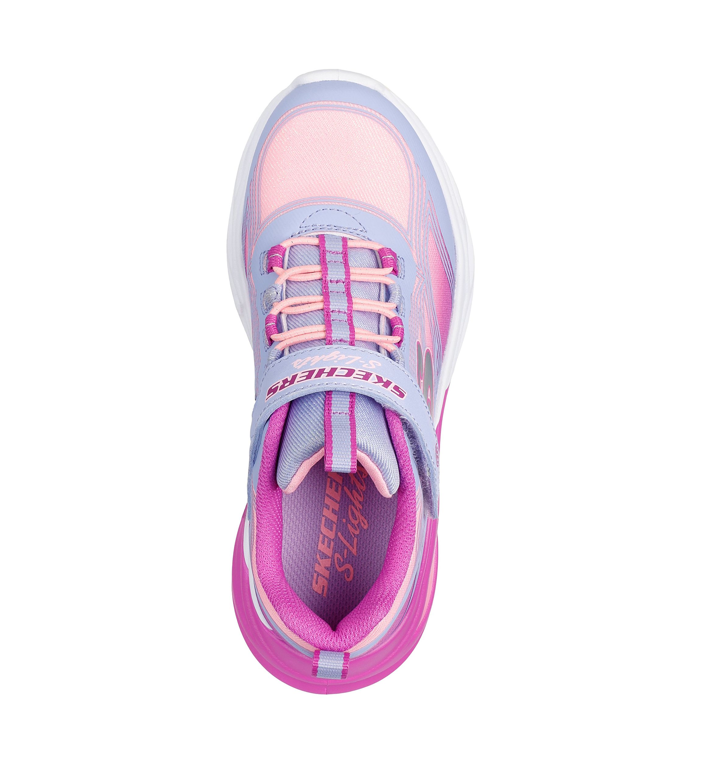 Big Kid Girls S-Lights® Sneakers:  Cosmic Glow