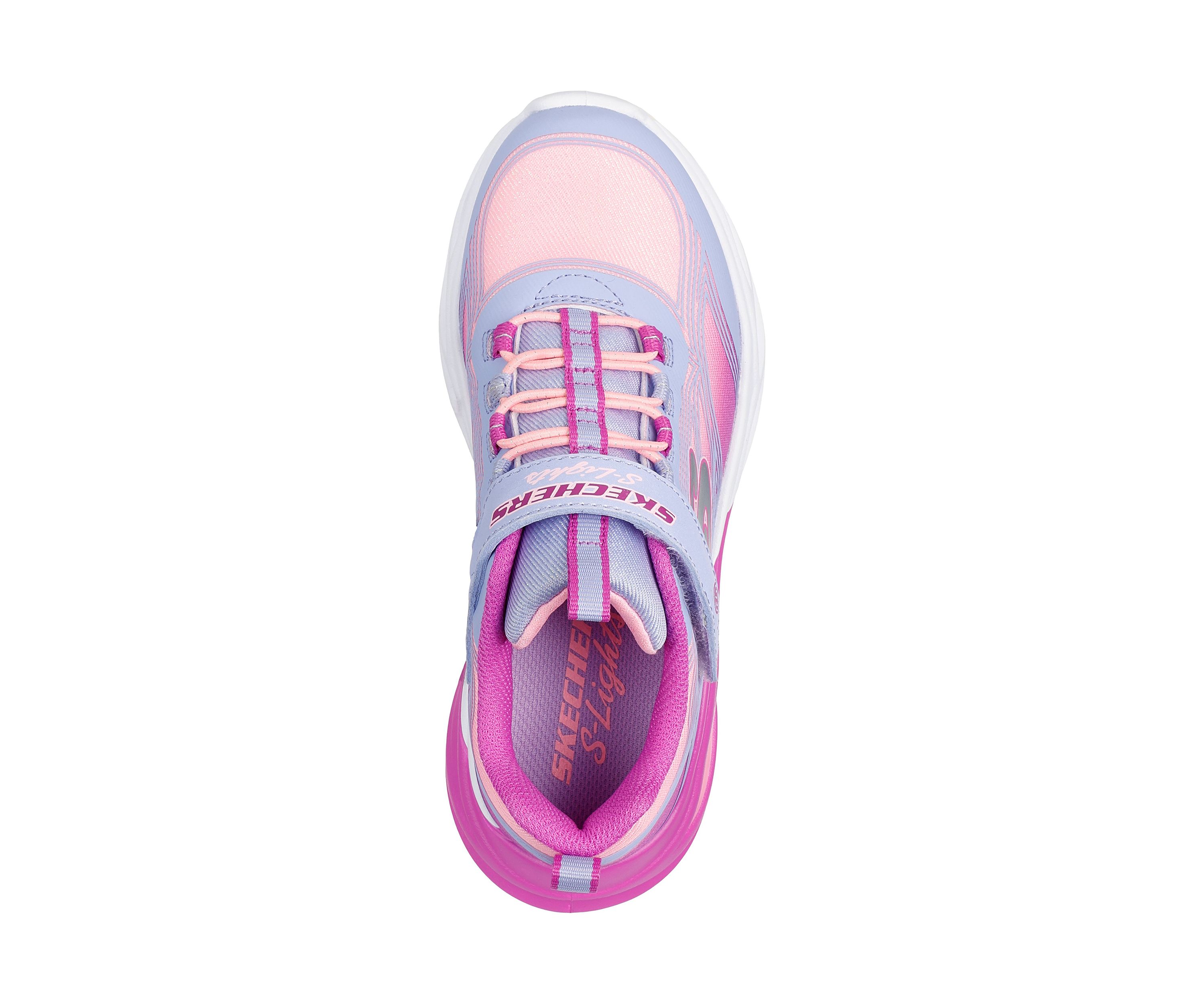 Big Kid Girls S-Lights® Sneakers:  Cosmic Glow
