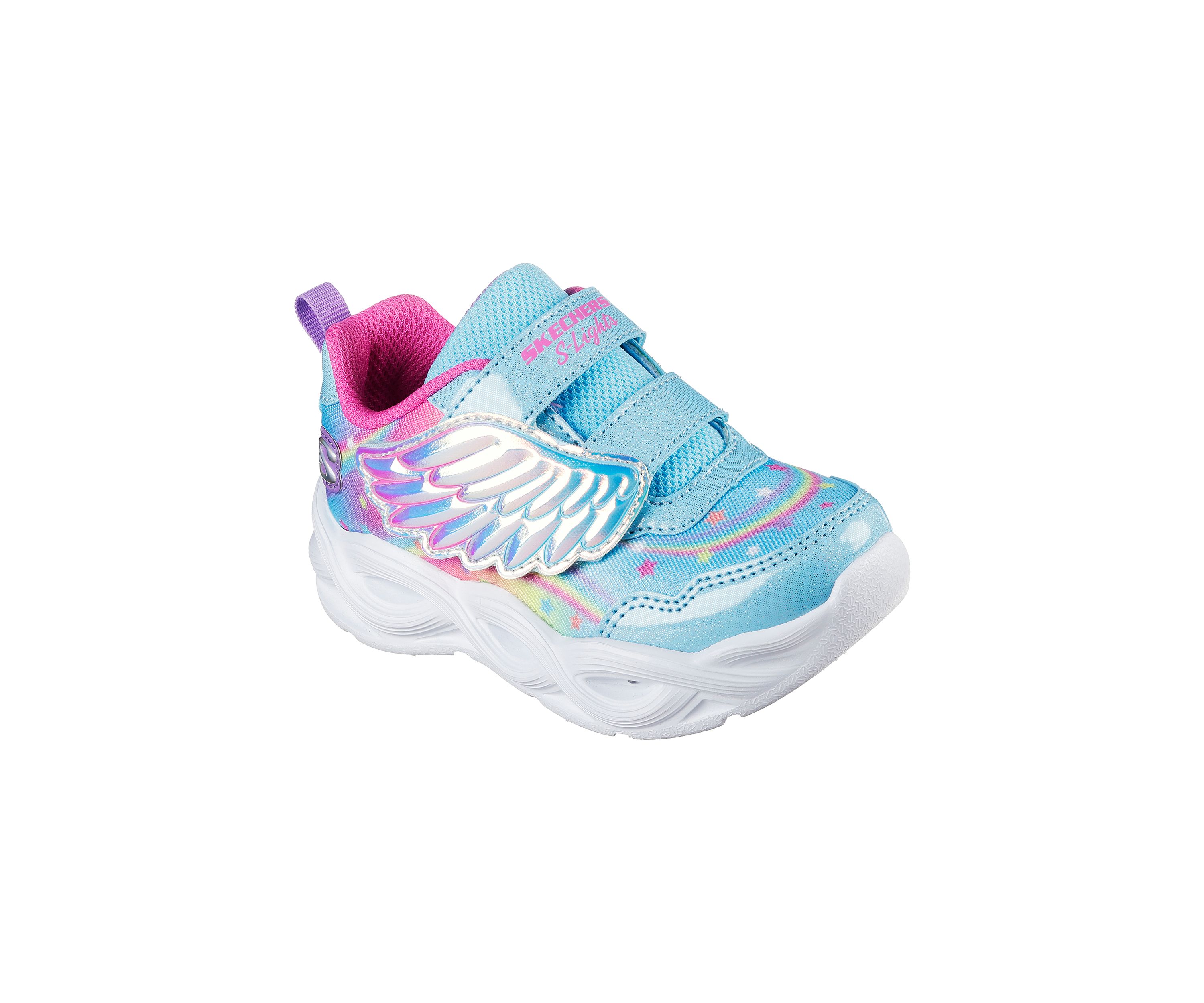 Toddler Girls Twisty Glow Sneakers