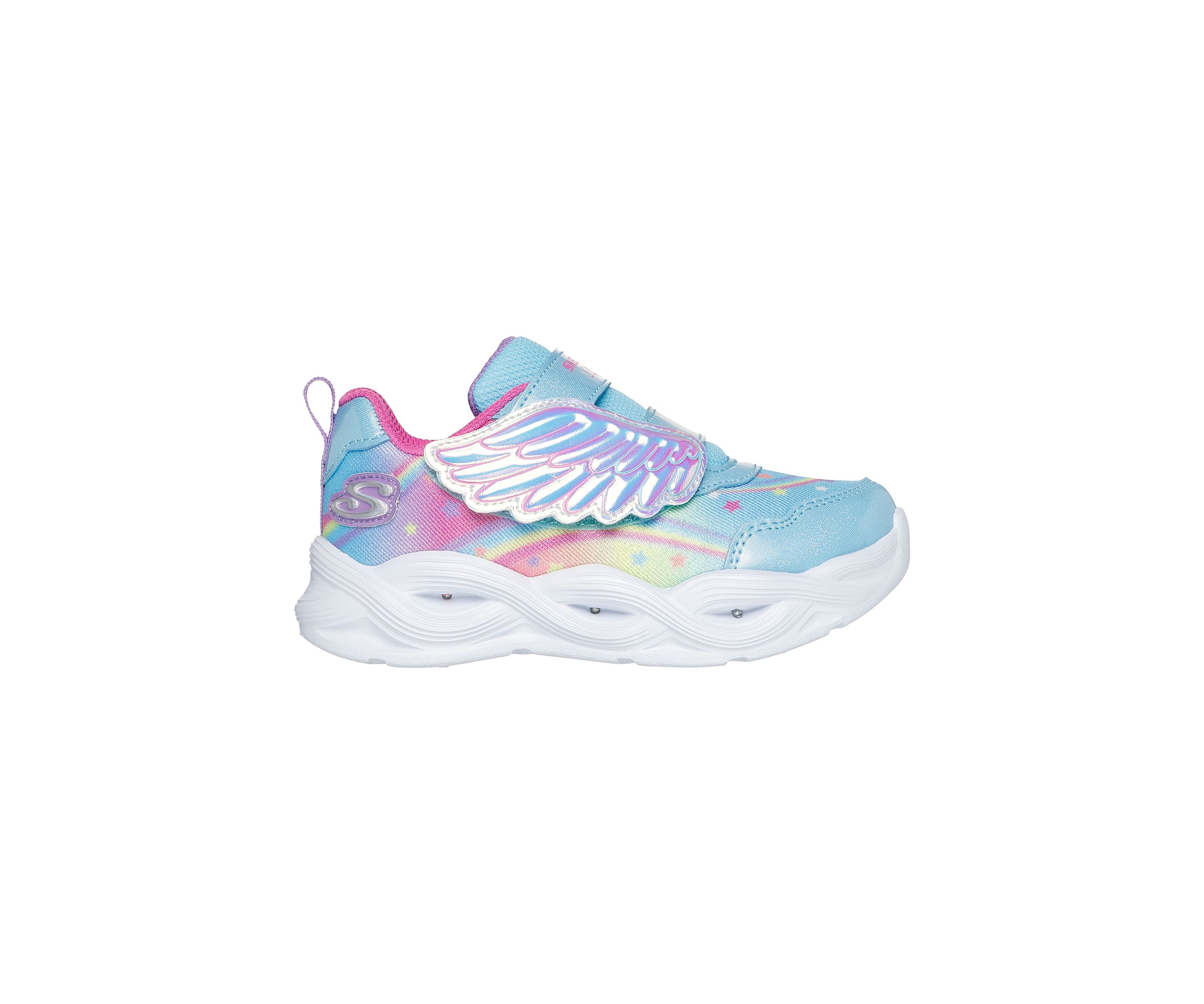 Toddler Girls Twisty Glow Sneakers