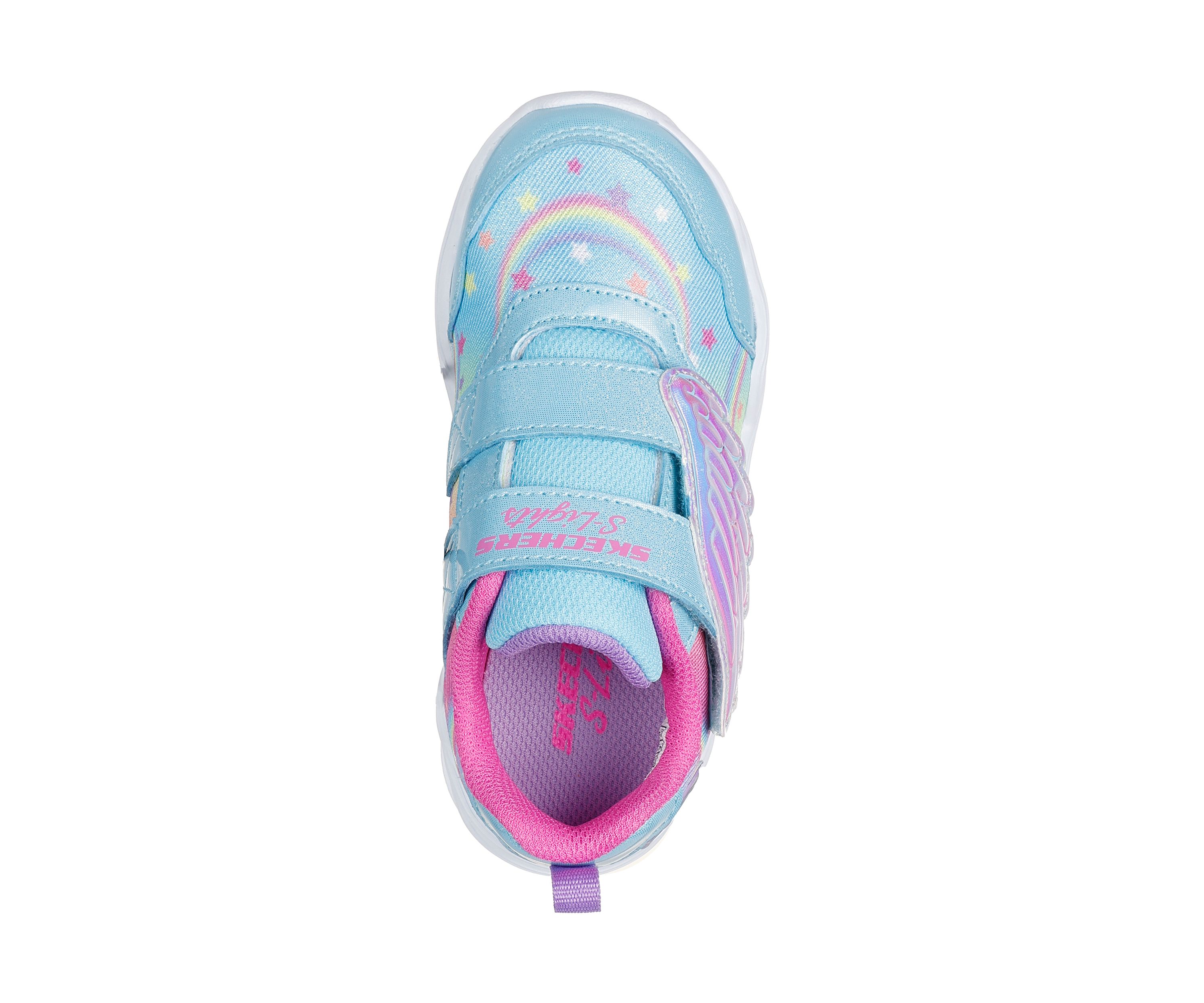 Toddler Girls Twisty Glow Sneakers