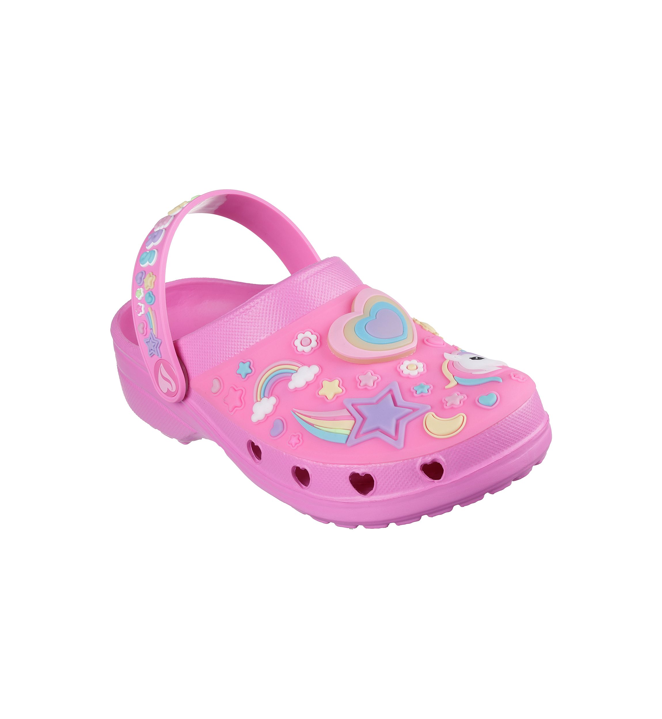 Youth Girls Foamies®: Heart Charmer - Clogs - Girly Land