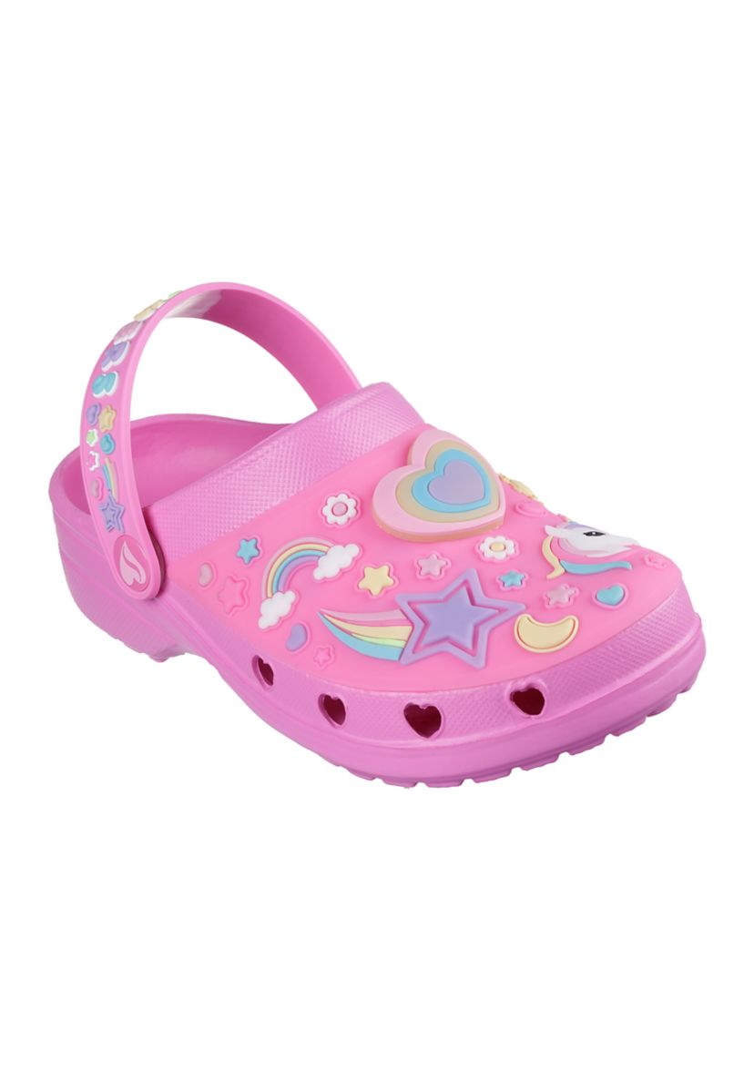Youth Girls Foamies®: Heart Charmer - Clogs - Girly Land