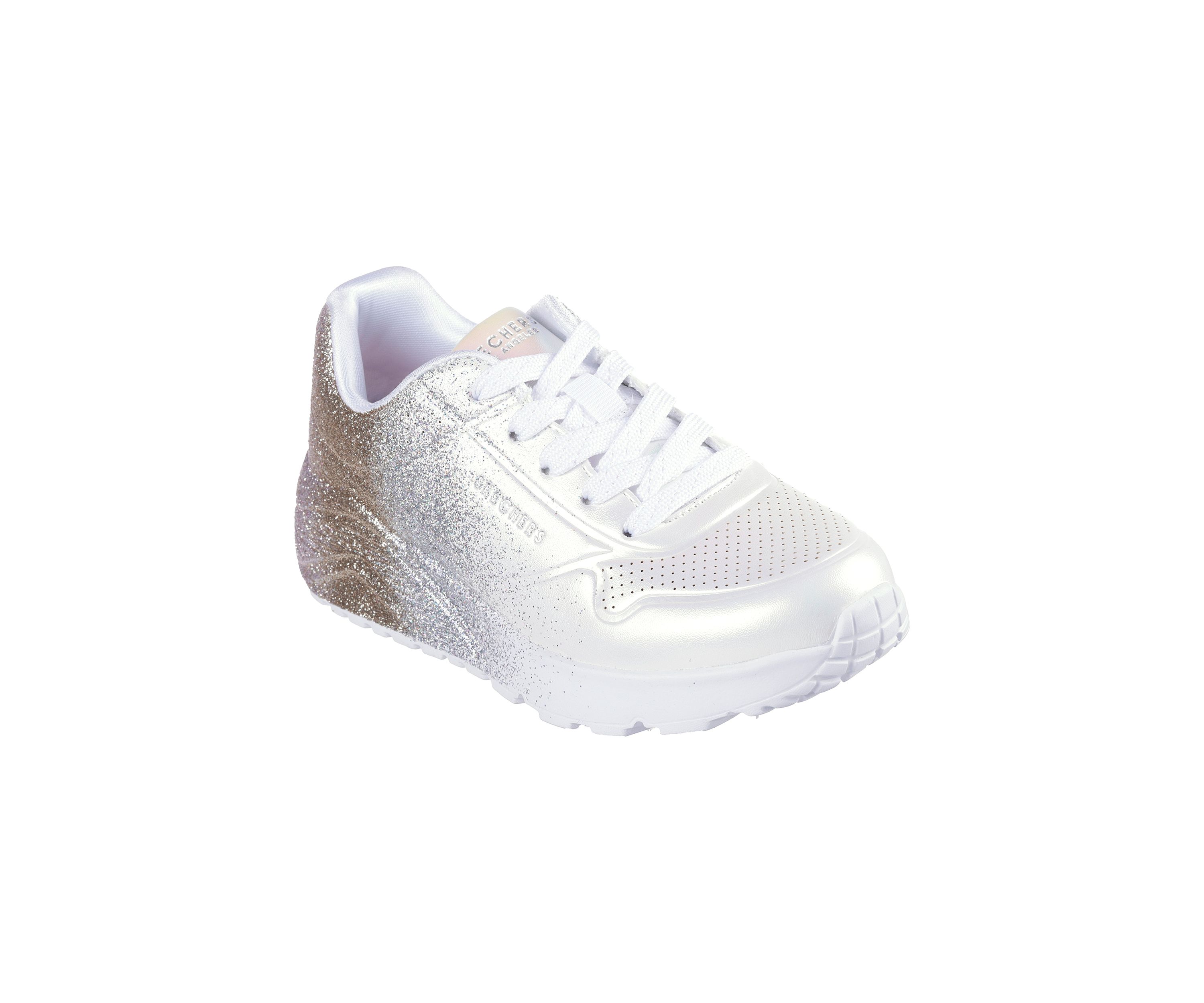 Big Kid Girls Uno Lite Sneakers- Metallic Shimmers