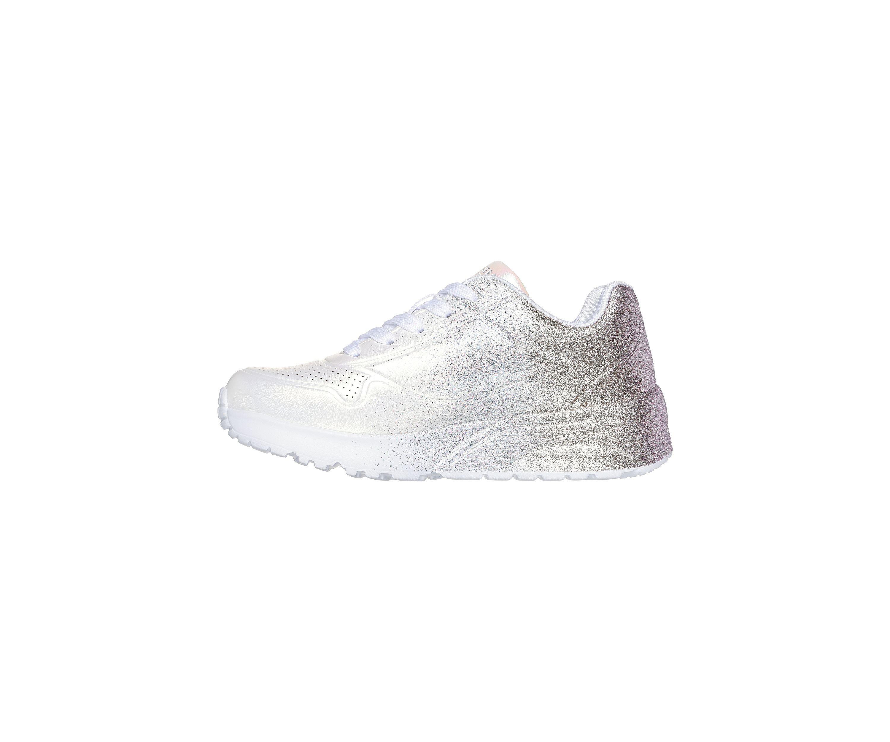 Big Kid Girls Uno Lite Sneakers- Metallic Shimmers