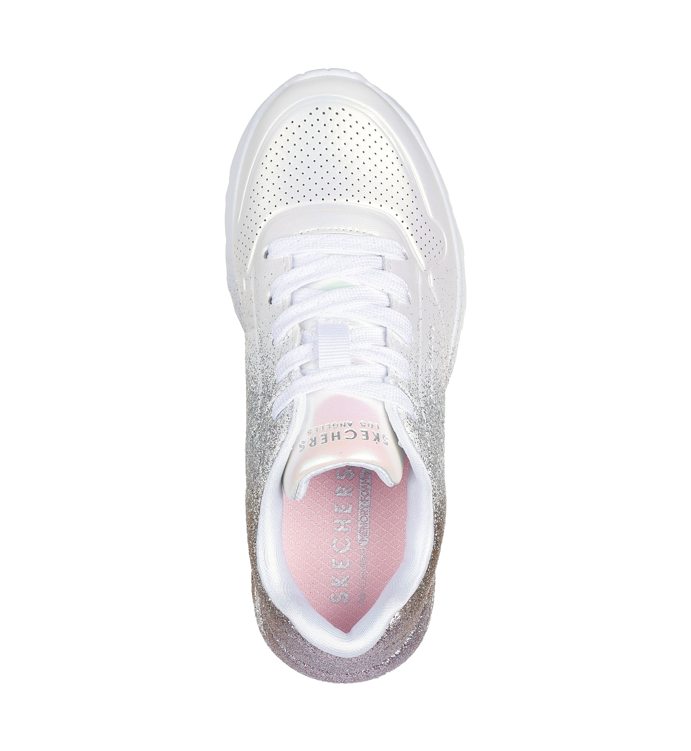 Big Kid Girls Uno Lite Sneakers- Metallic Shimmers