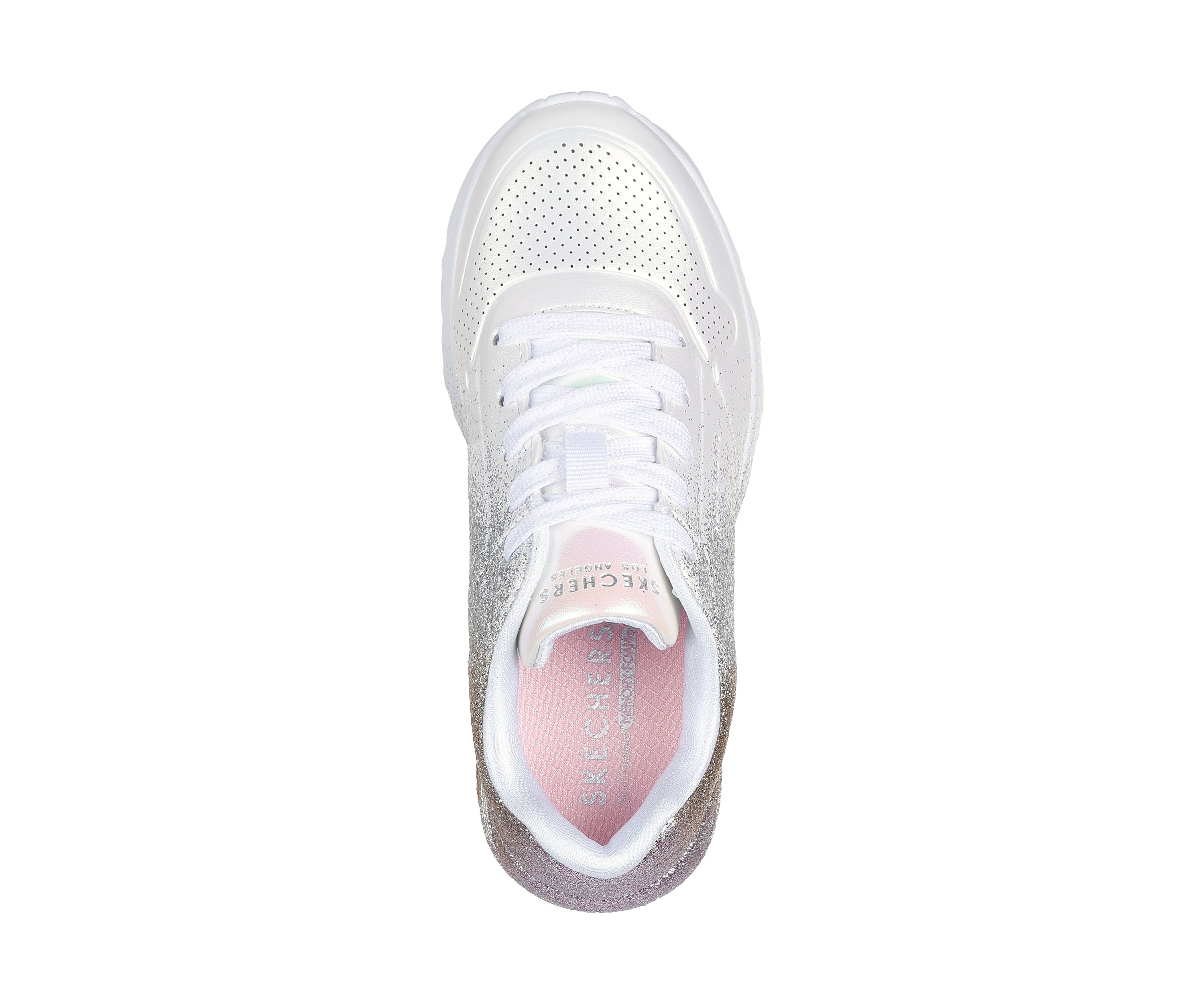 Big Kid Girls Uno Lite Sneakers- Metallic Shimmers