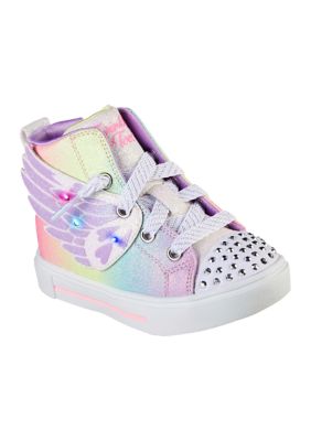 Skechers Girls Twinkle Toes: Twinkle Sparks - Wing Charm Sneakers |