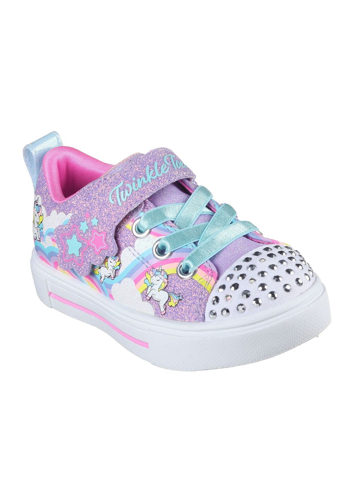 Toddler Girls Twinkle Toes®: Twinkle Sparks Sneakers - Jumpin Clouds