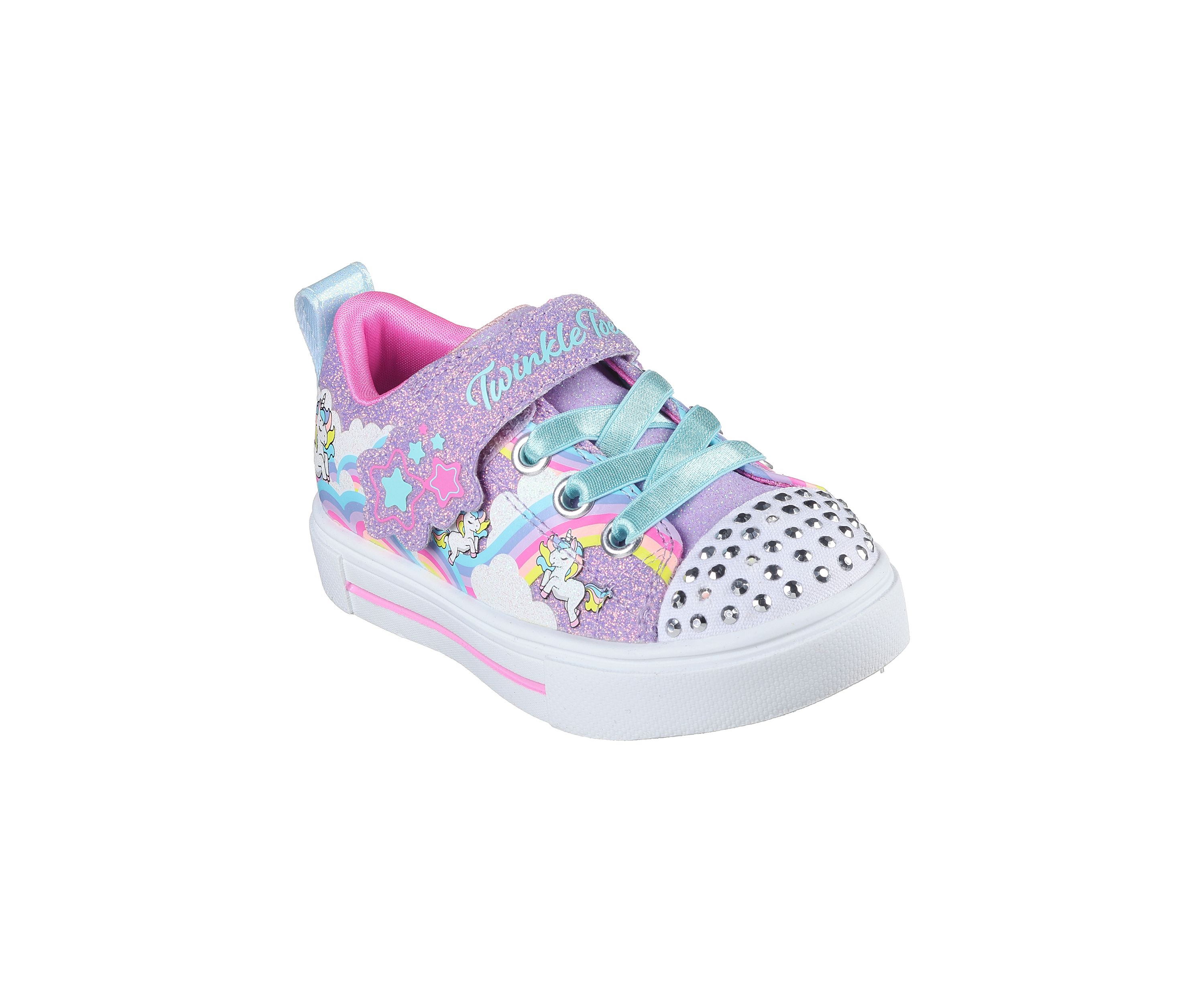 Toddler Girls Twinkle Toes®: Twinkle Sparks Sneakers - Jumpin Clouds