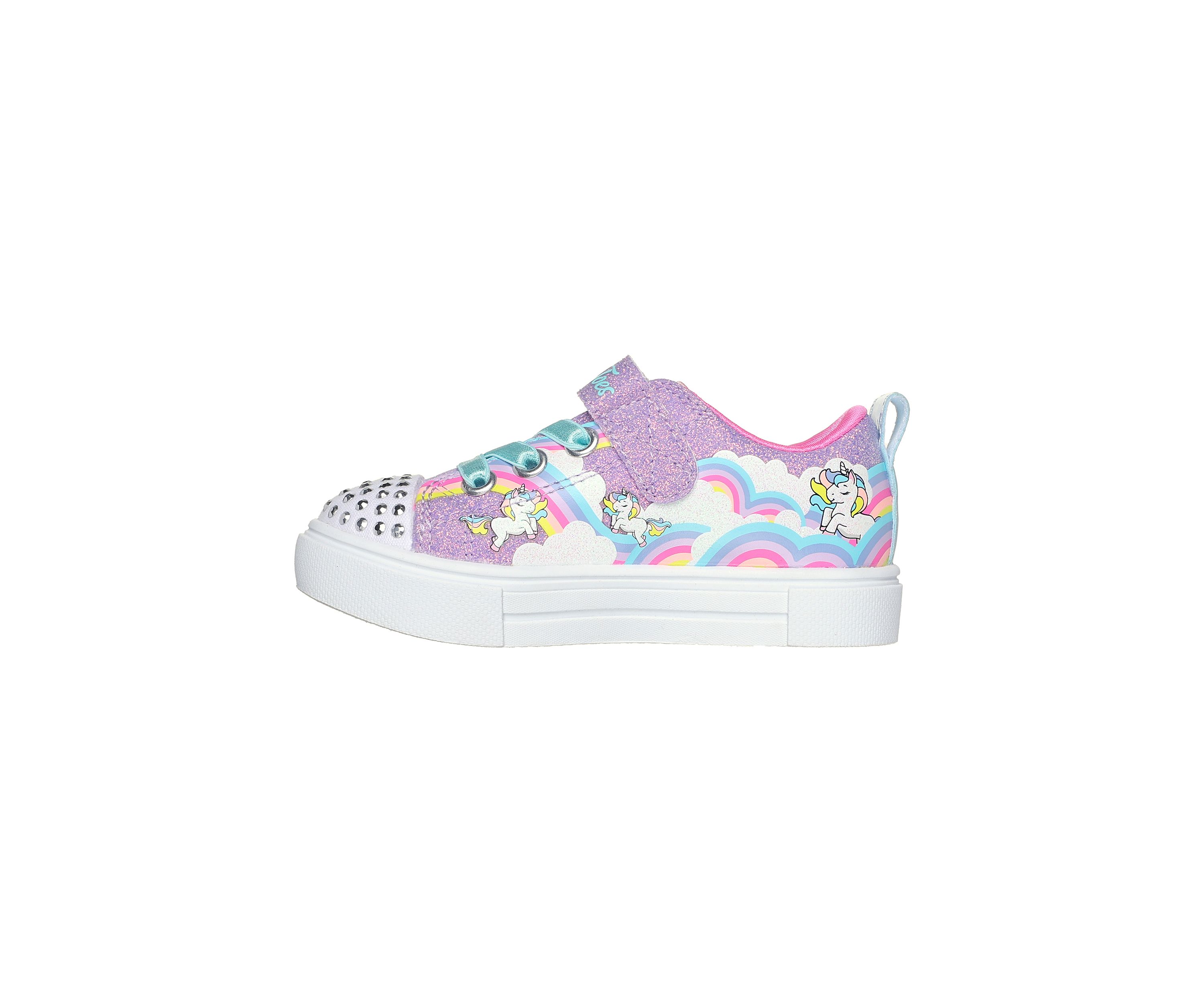 Toddler Girls Twinkle Toes®: Twinkle Sparks Sneakers - Jumpin Clouds