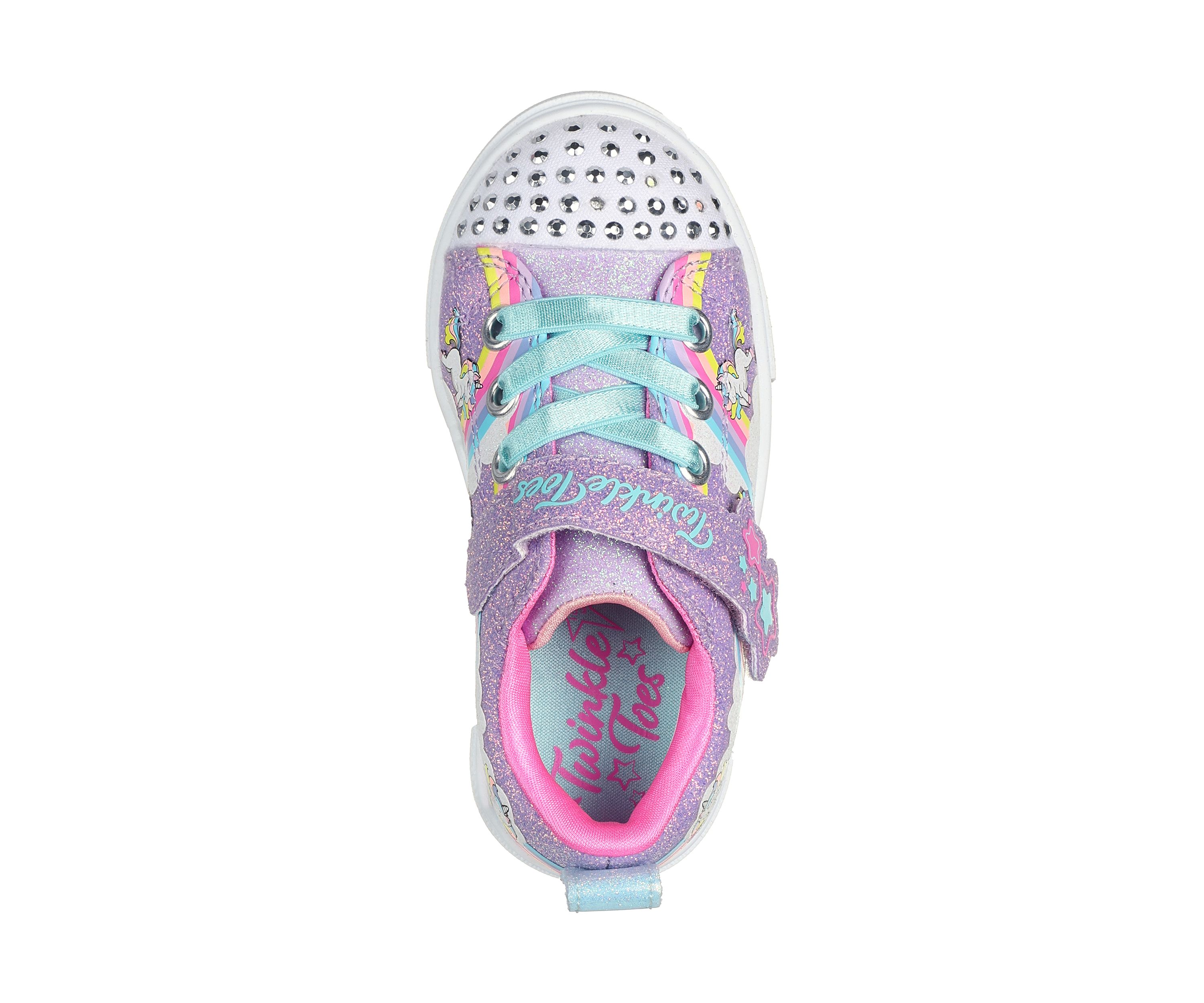 Toddler Girls Twinkle Toes®: Twinkle Sparks Sneakers - Jumpin Clouds