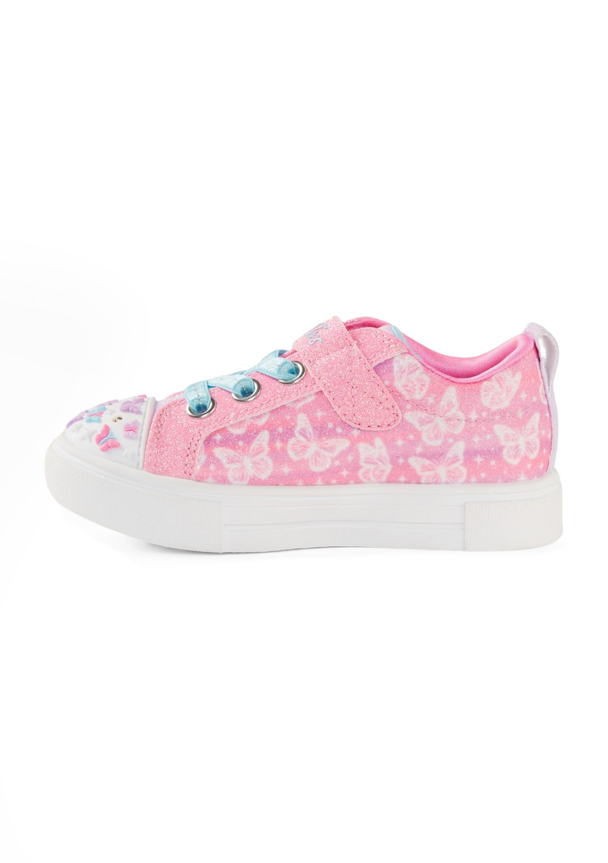 Little Kid Girls Light Up Twinkle Toes Twinkle Sparks Ombre Sneakers