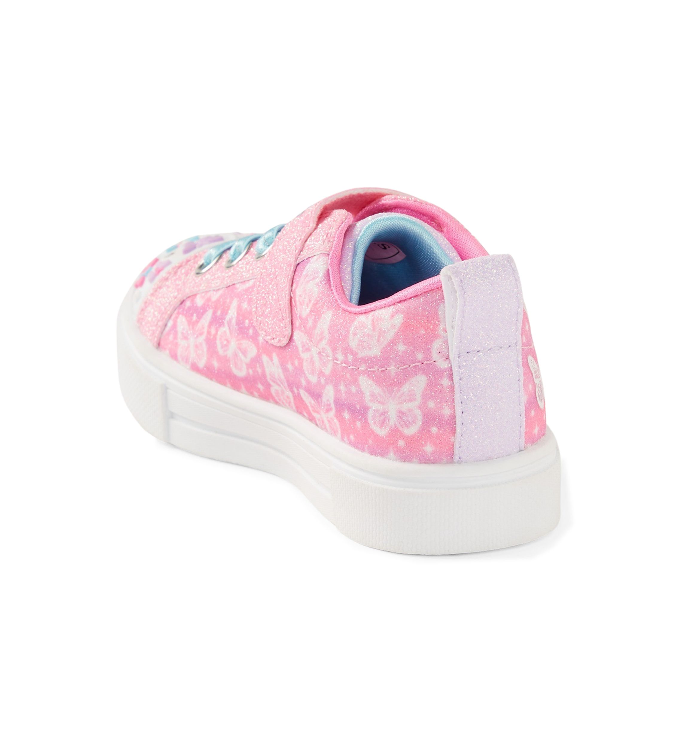 Little Kid Girls Light Up Twinkle Toes Twinkle Sparks Ombre Sneakers