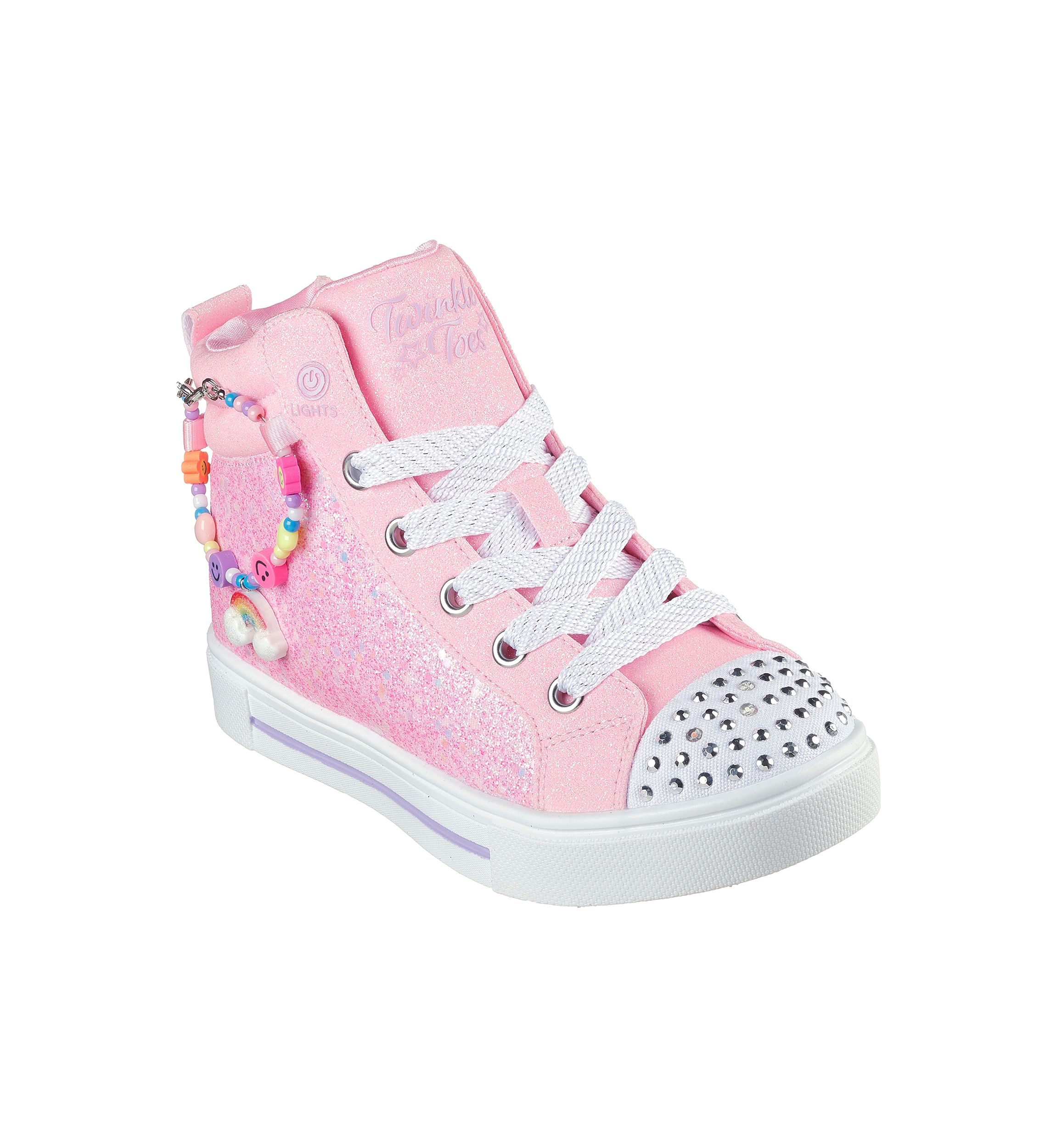Big Kid Girls Twinkle Toes Twinkle Sparks Sneakers - Charm Bestie