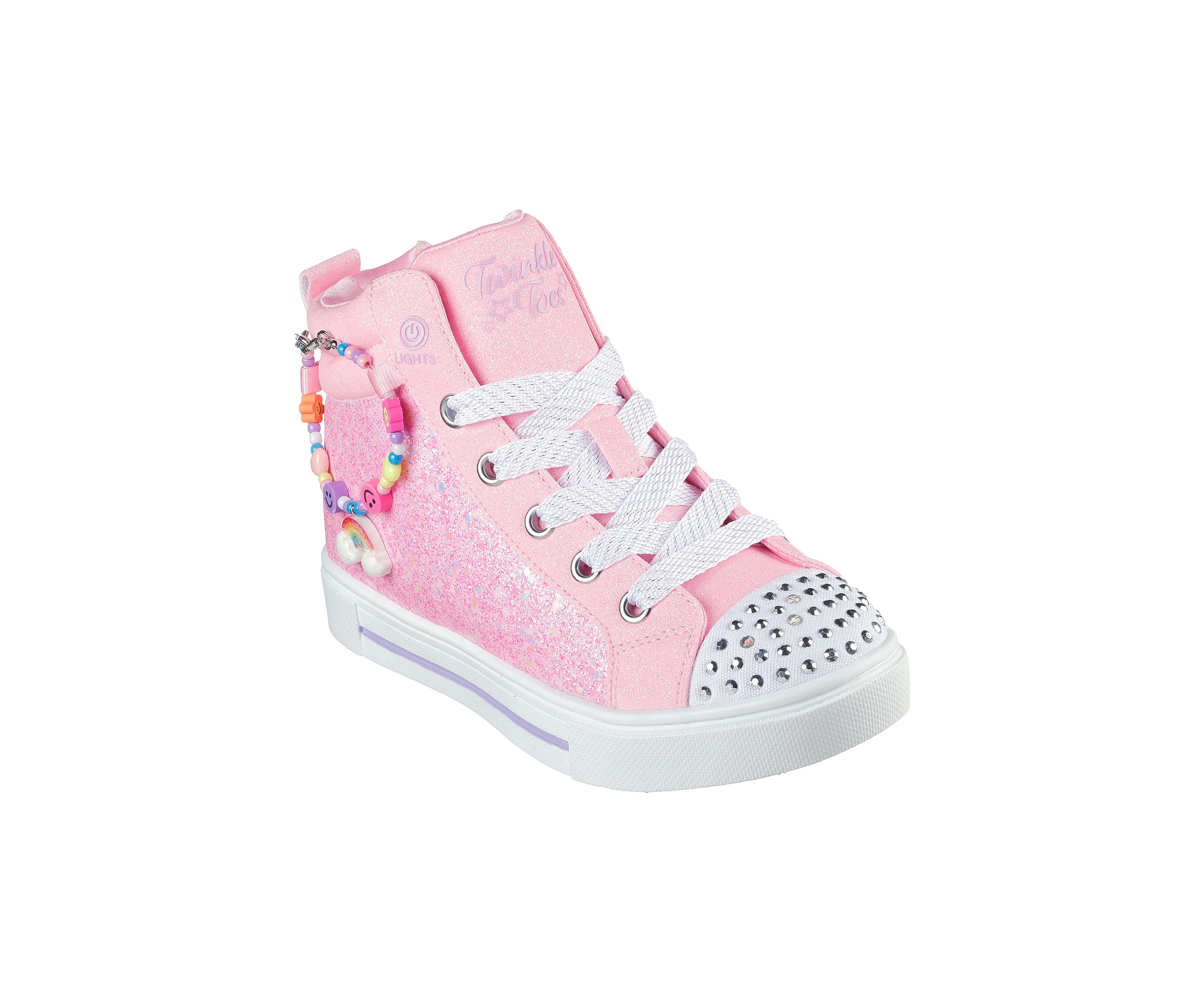 Big Kid Girls Twinkle Toes Twinkle Sparks Sneakers - Charm Bestie
