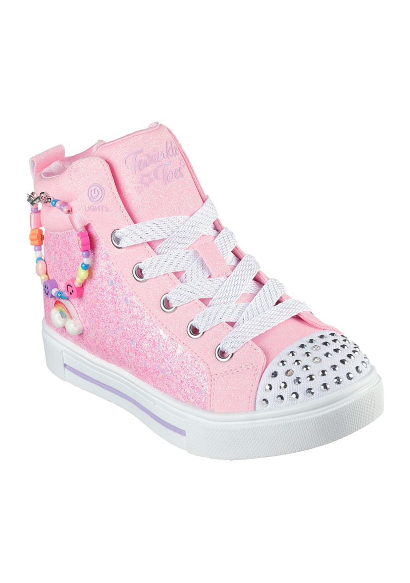 Big Kid Girls Twinkle Toes Twinkle Sparks Sneakers - Charm Bestie